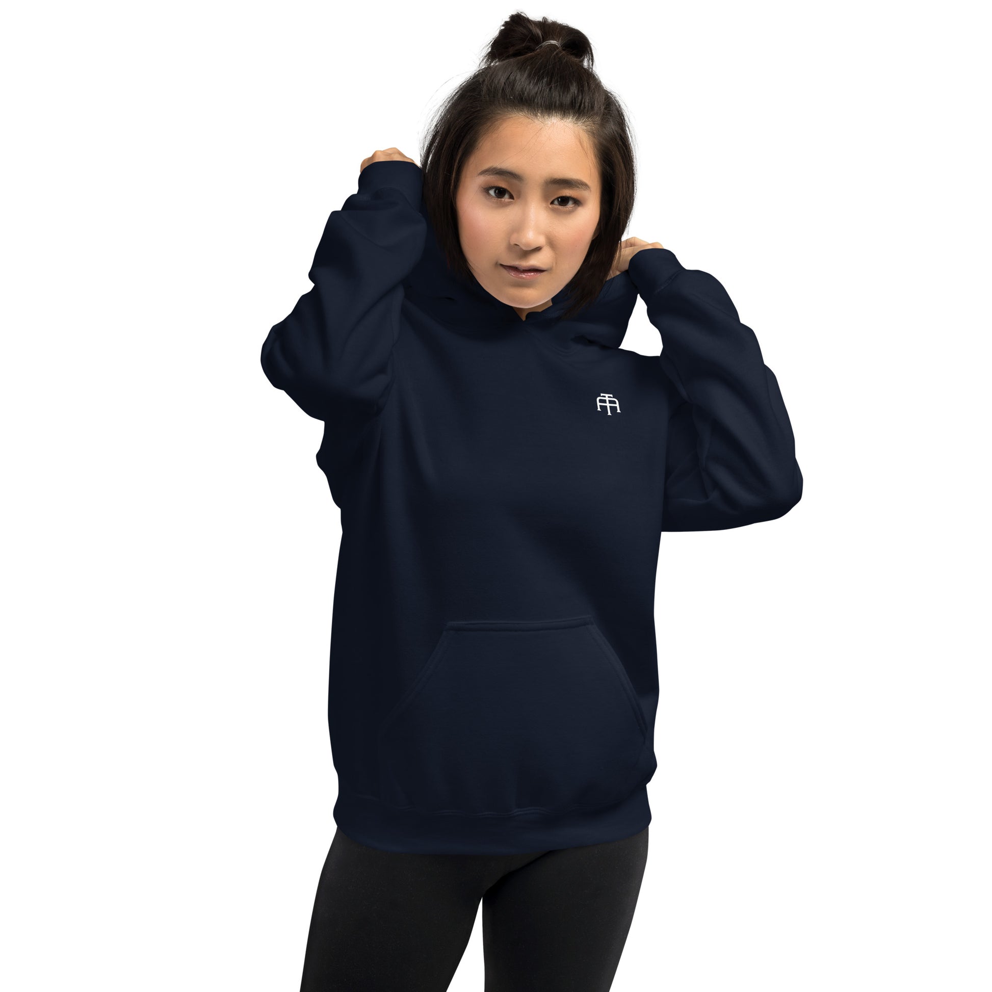 Unisex, 50% pre-shrunk cotton, 50% polyester, cozy go-to hoodie that's soft, smooth, and stylish