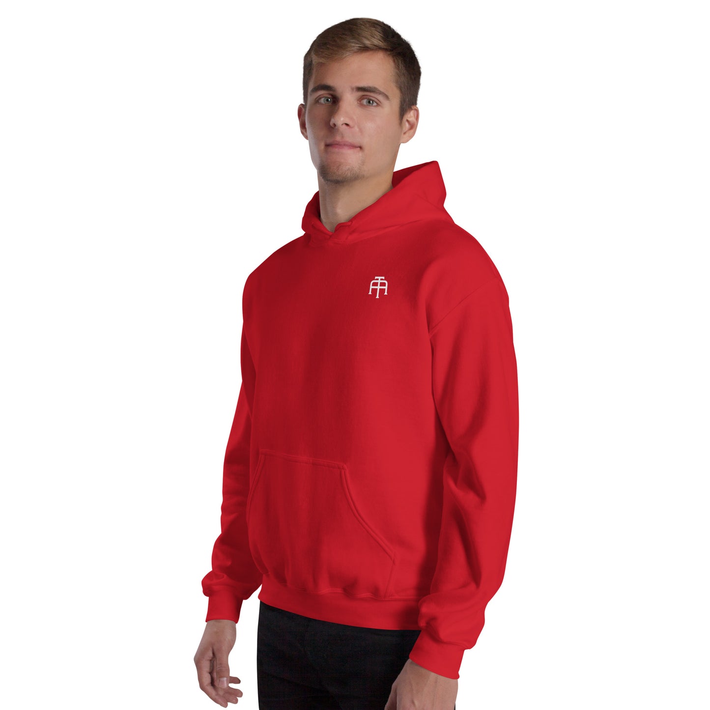 Unisex, 50% pre-shrunk cotton, 50% polyester, cozy go-to hoodie that's soft, smooth, and stylish