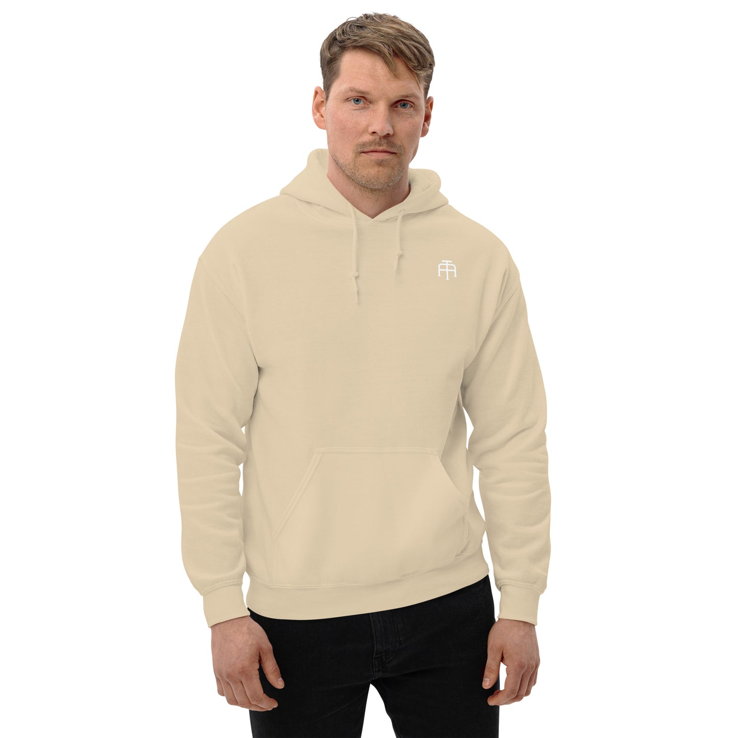 Unisex, 50% pre-shrunk cotton, 50% polyester, cozy go-to hoodie that's soft, smooth, and stylish