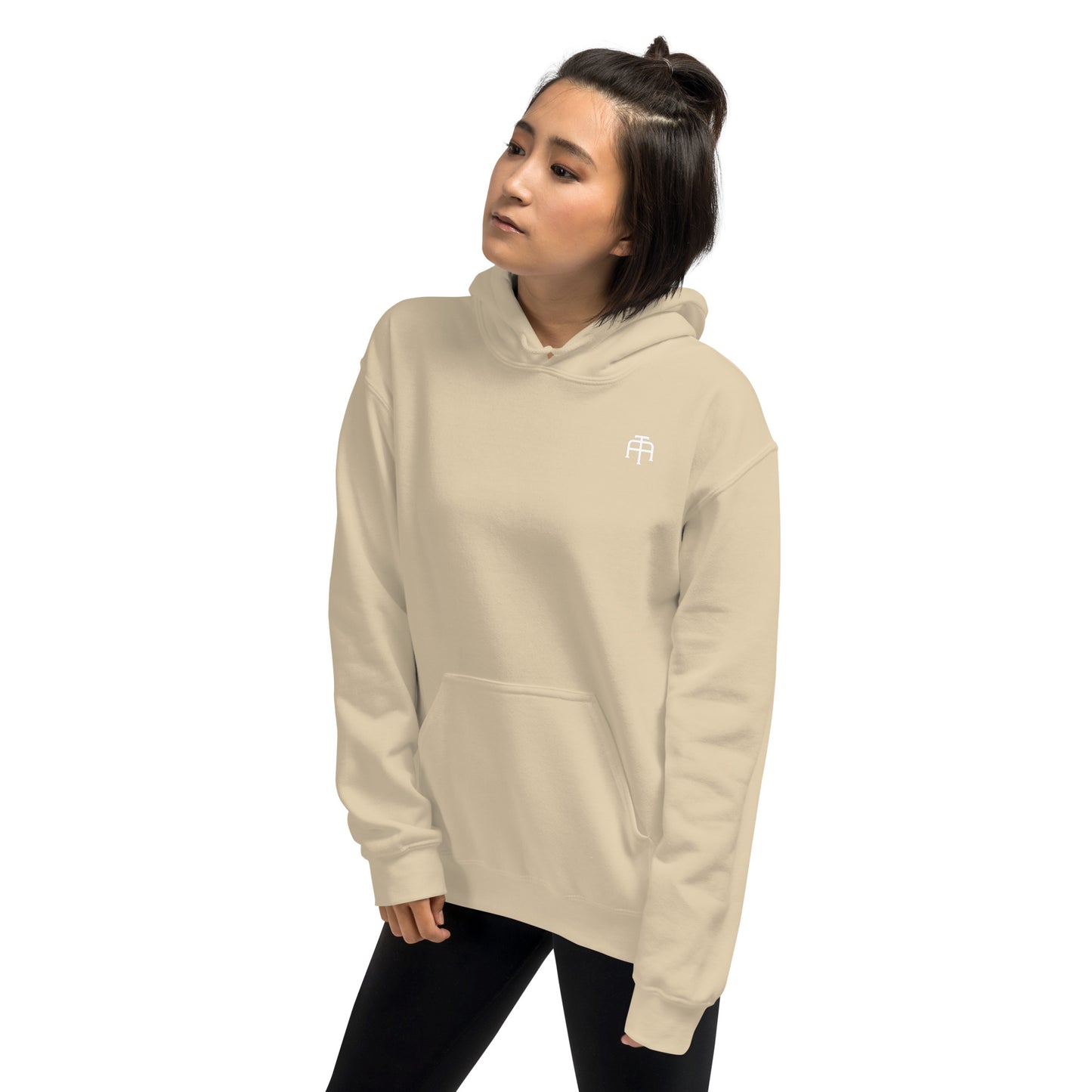 Unisex, 50% pre-shrunk cotton, 50% polyester, cozy go-to hoodie that's soft, smooth, and stylish