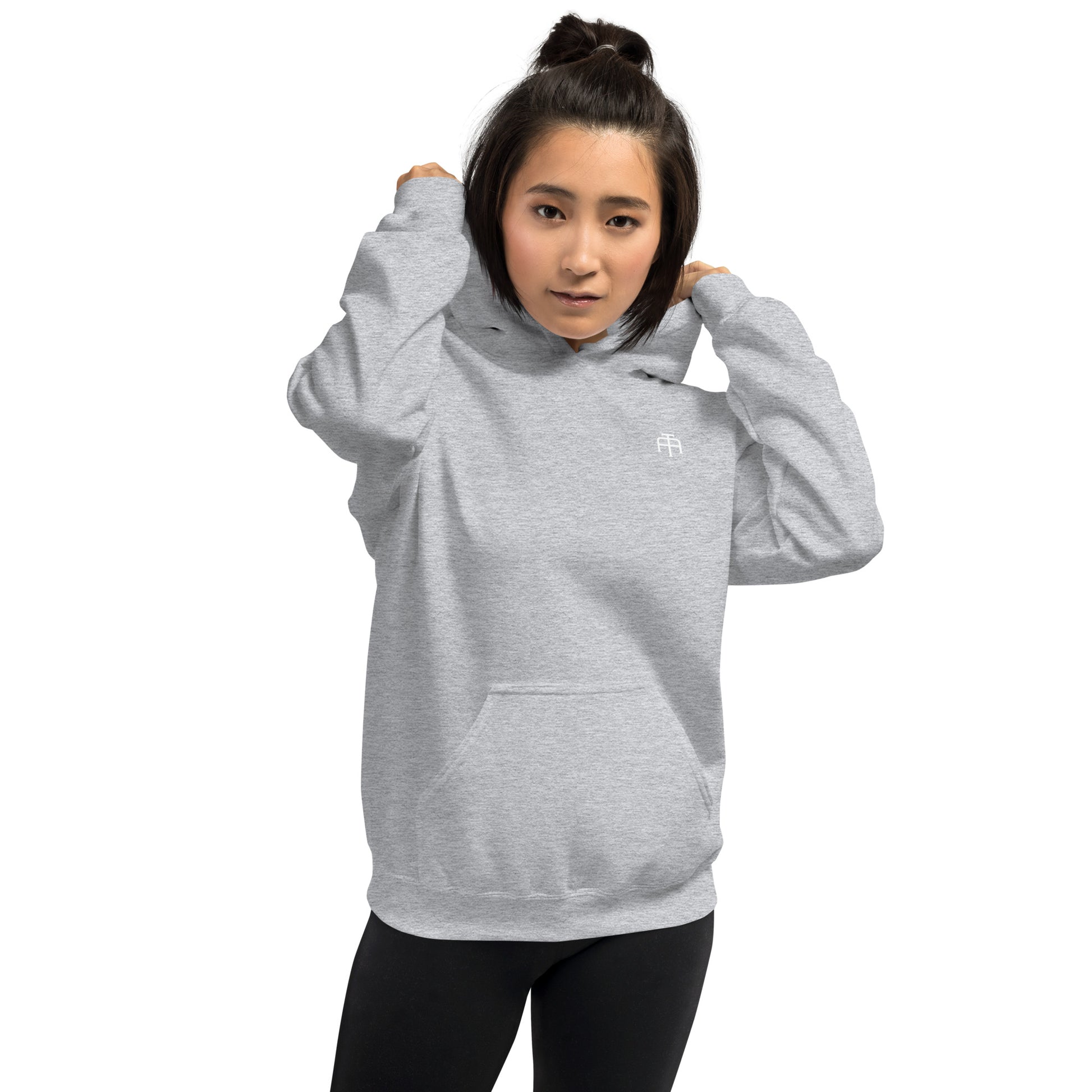 Unisex, 50% pre-shrunk cotton, 50% polyester, cozy go-to hoodie that's soft, smooth, and stylish