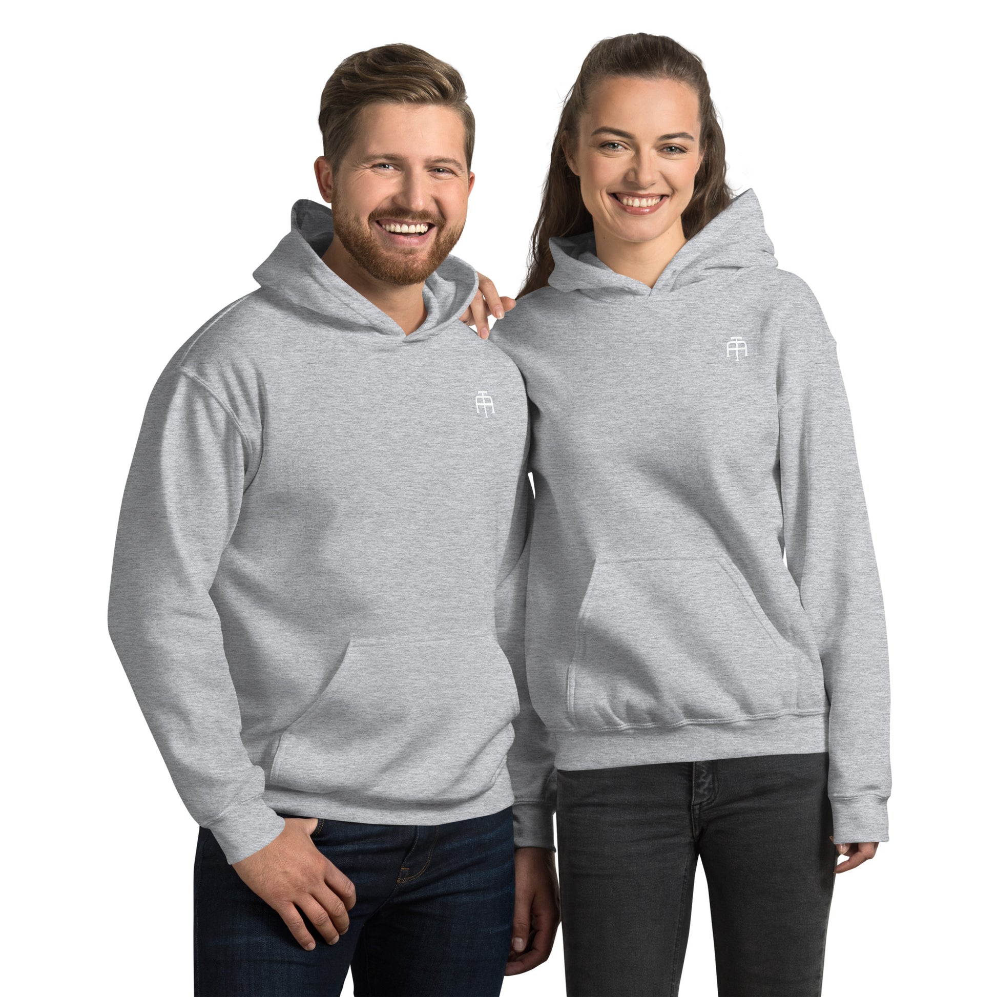 Unisex, 50% pre-shrunk cotton, 50% polyester, cozy go-to hoodie that's soft, smooth, and stylish