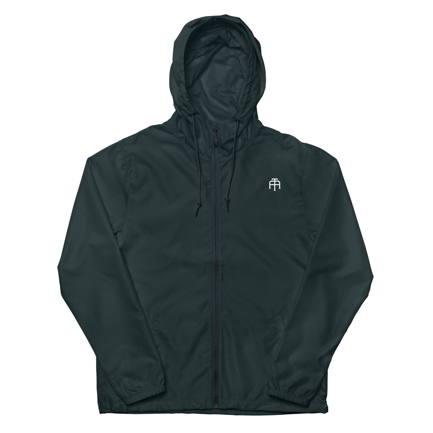 A water resistant windbreaker in navy for any outside adventure by An Athlete Trains