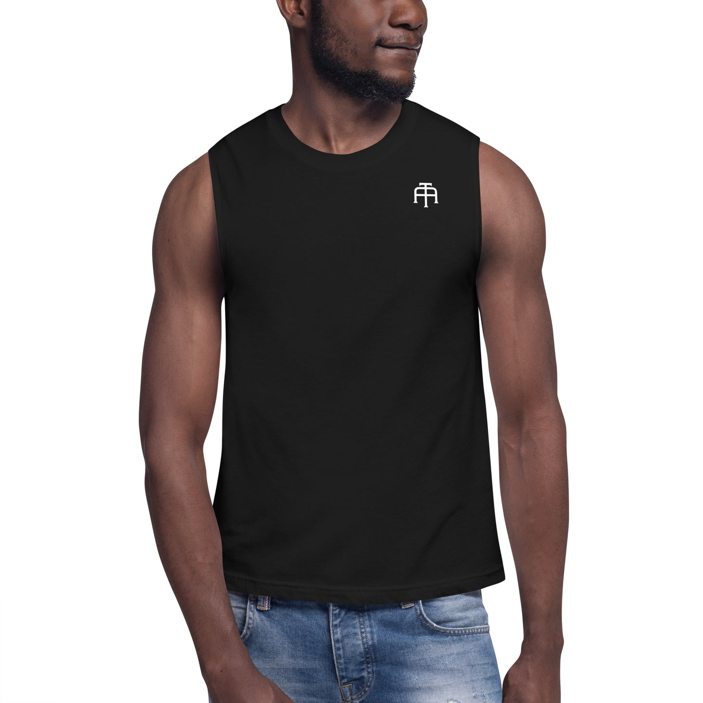 Soft, sleeveless tank top. Relaxed fit and low-cut armholes for a casual, urban look.