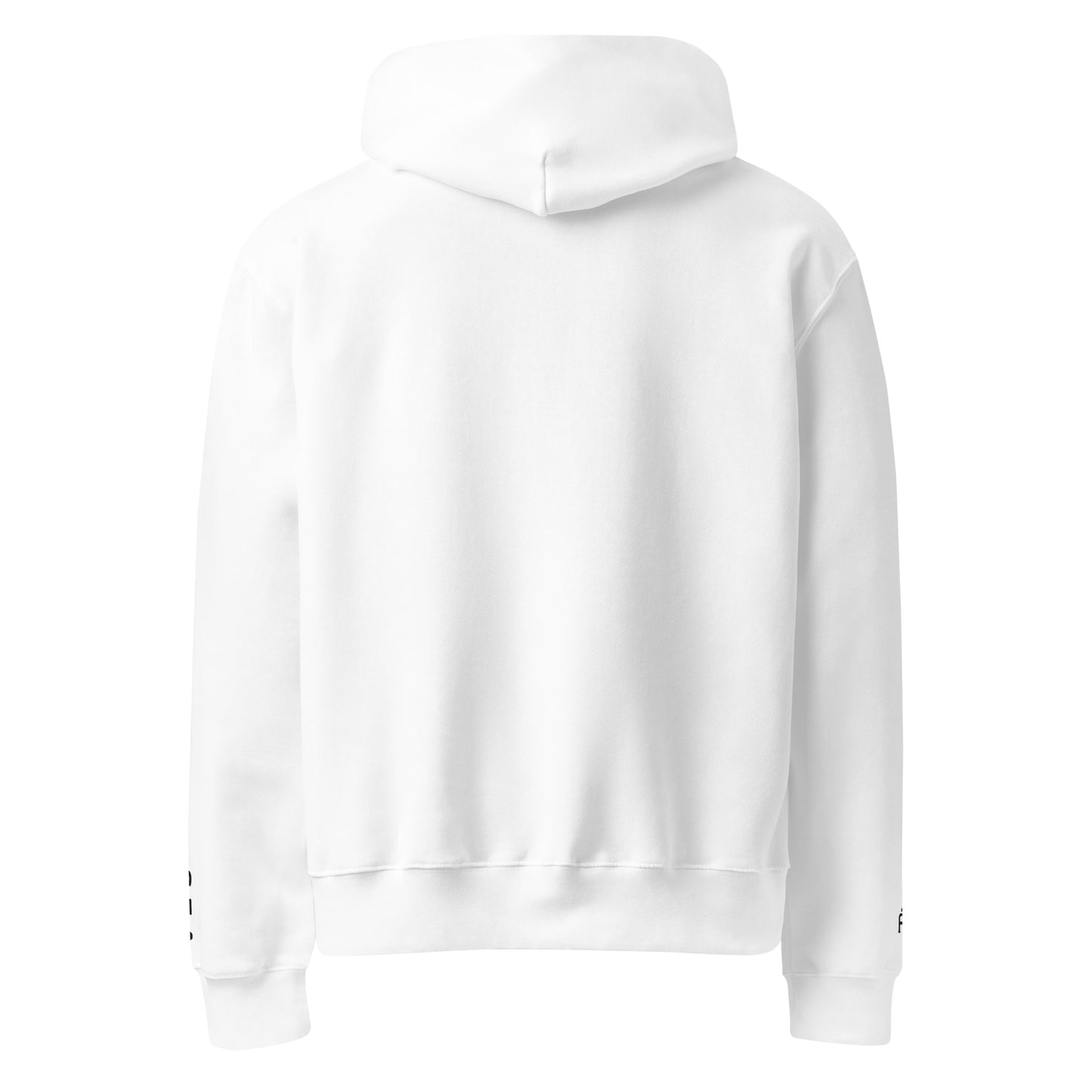 White Seattle Edition oversized heavyweight hoodie featuring relaxed PNW style and embroidered Seattle skyline | Our City | An Athlete Trains