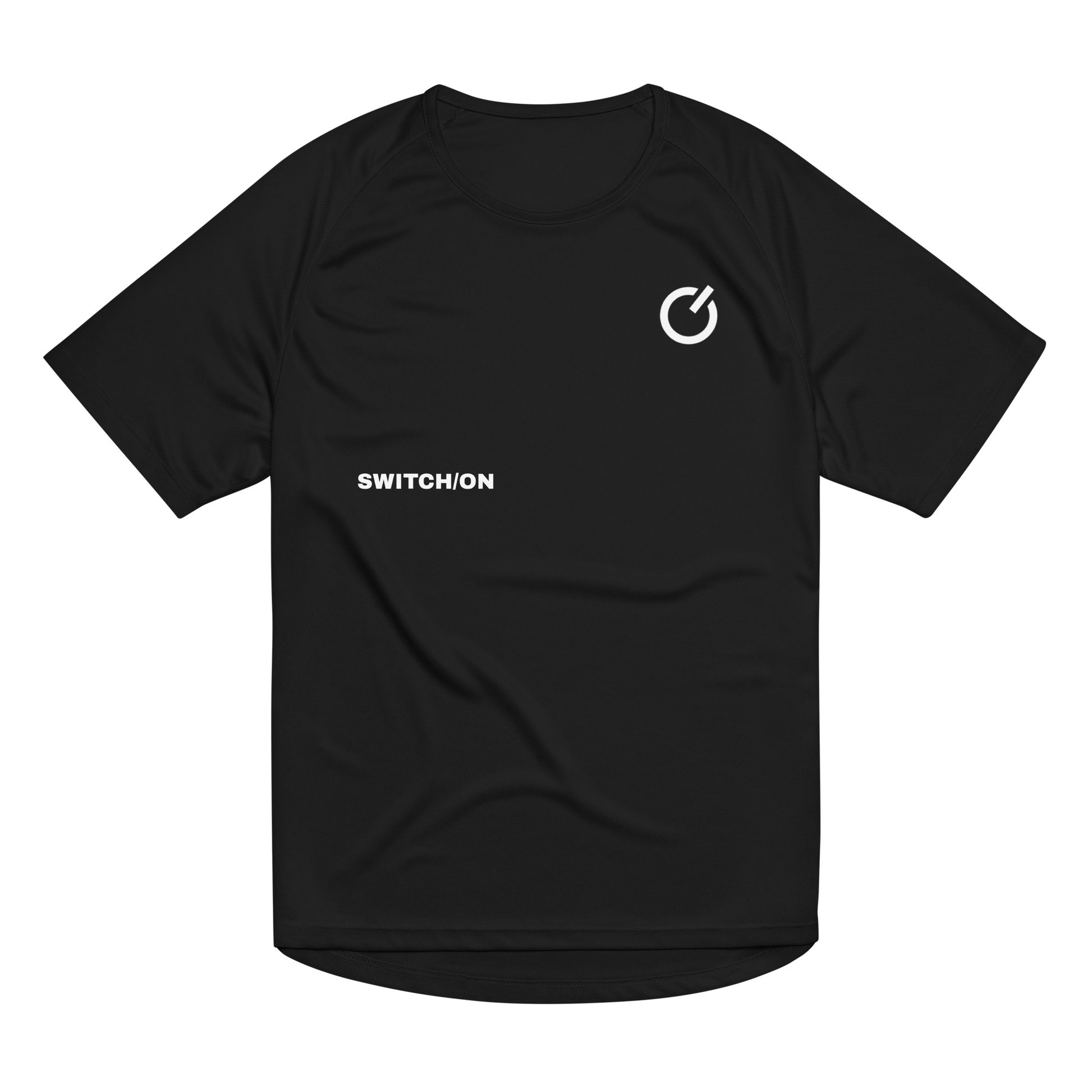 Unisex breathable SWITCH/ON Edition performance apparel mesh jersey in black | SWITCH/ON | An Athlete Trains