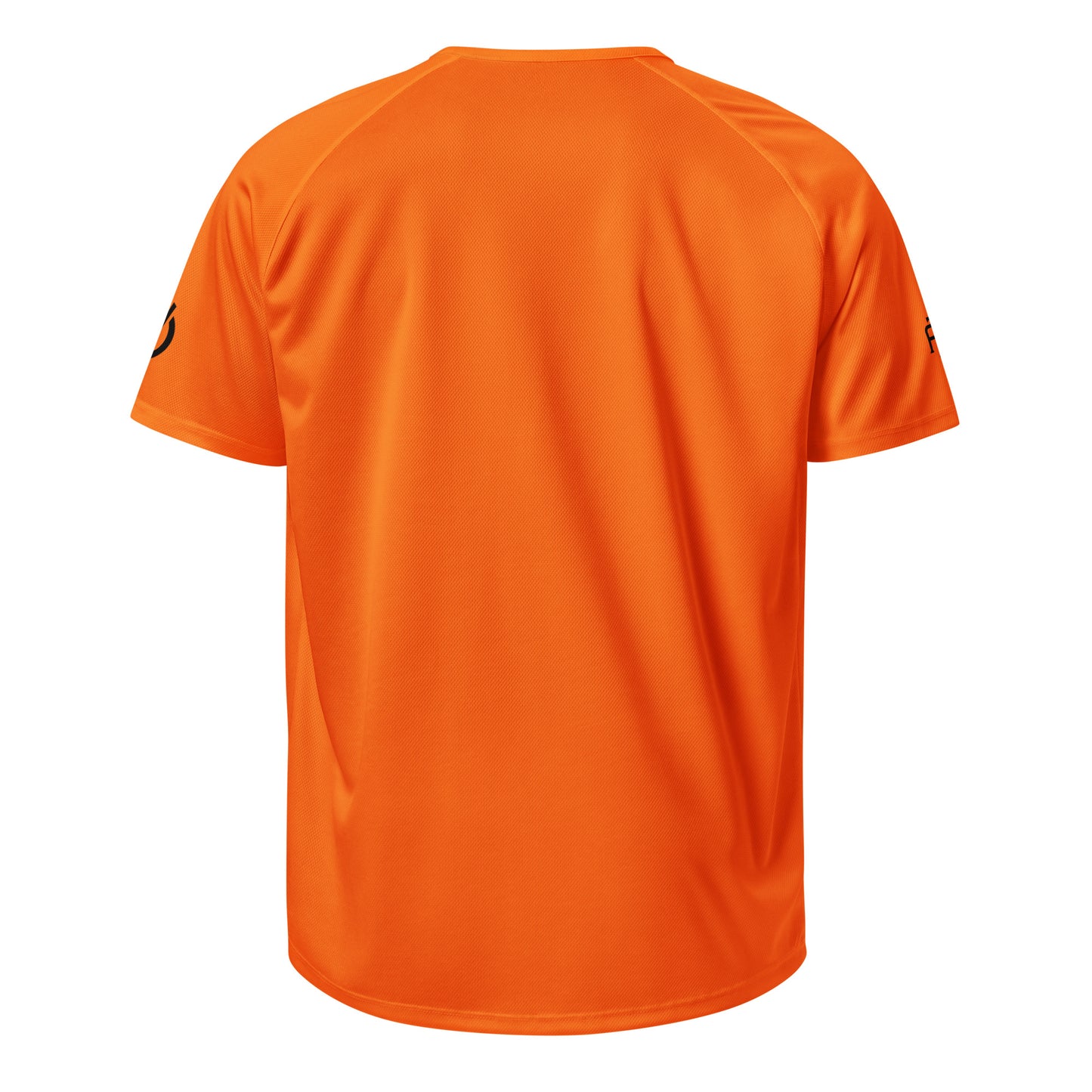 Unisex breathable Baseball Edition performance apparel mesh jersey in orange with SWITCH/ON branding | Our Game | Baseball Edition
