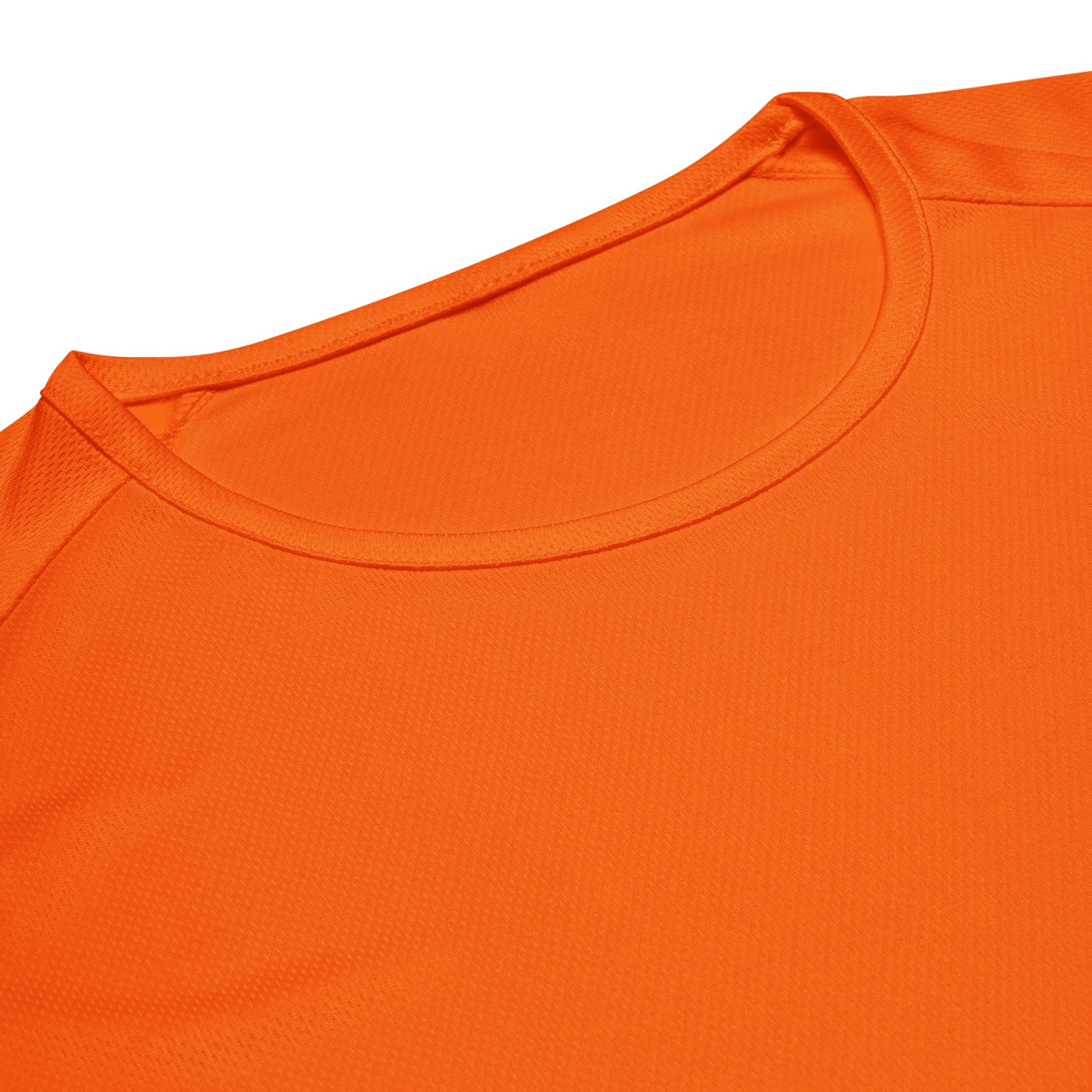 Unisex breathable Baseball Edition performance apparel mesh jersey in orange with SWITCH/ON branding | Our Game | Baseball Edition