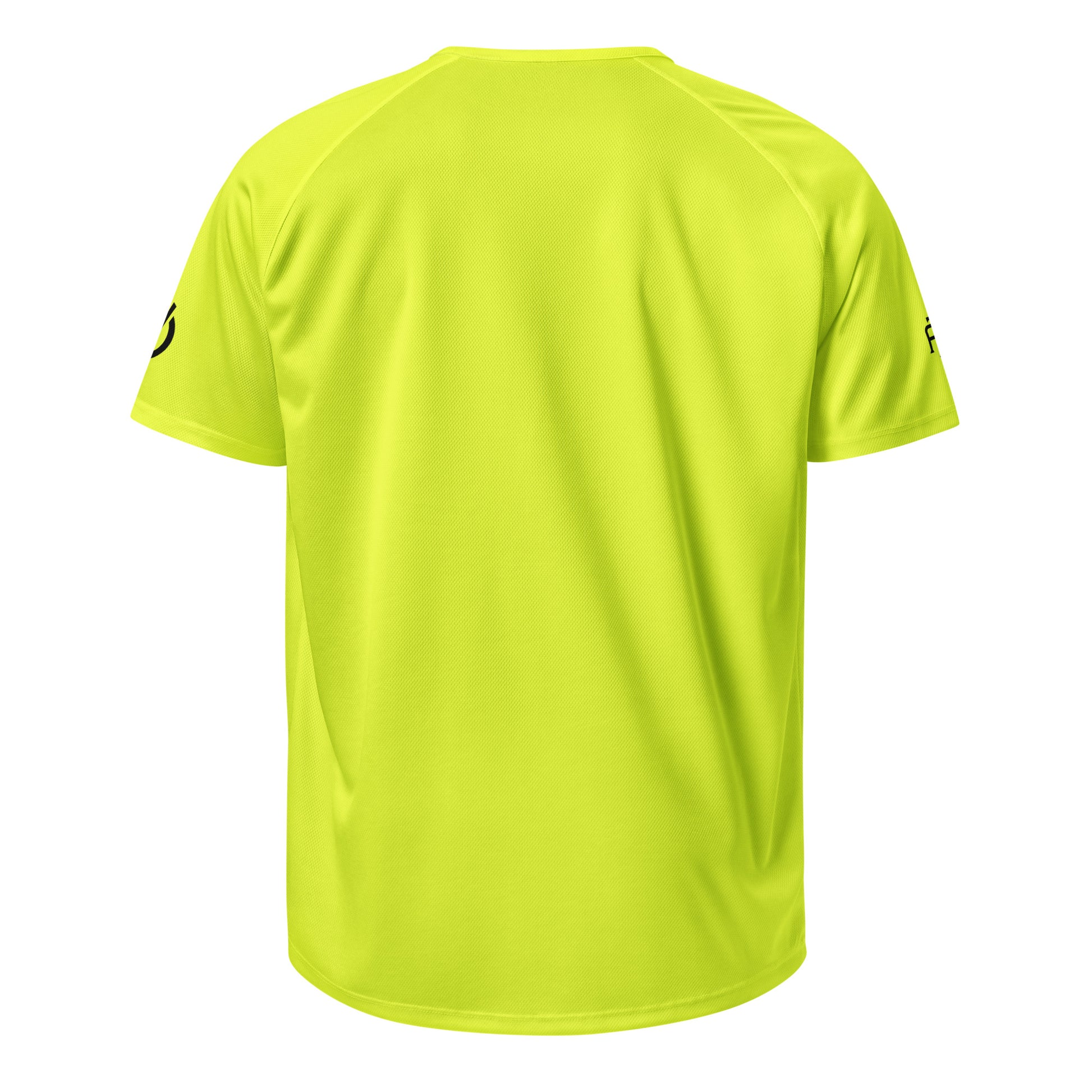 Unisex breathable Baseball Edition performance apparel mesh jersey in safety yellow with SWITCH/ON branding | Our Game | Baseball Edition