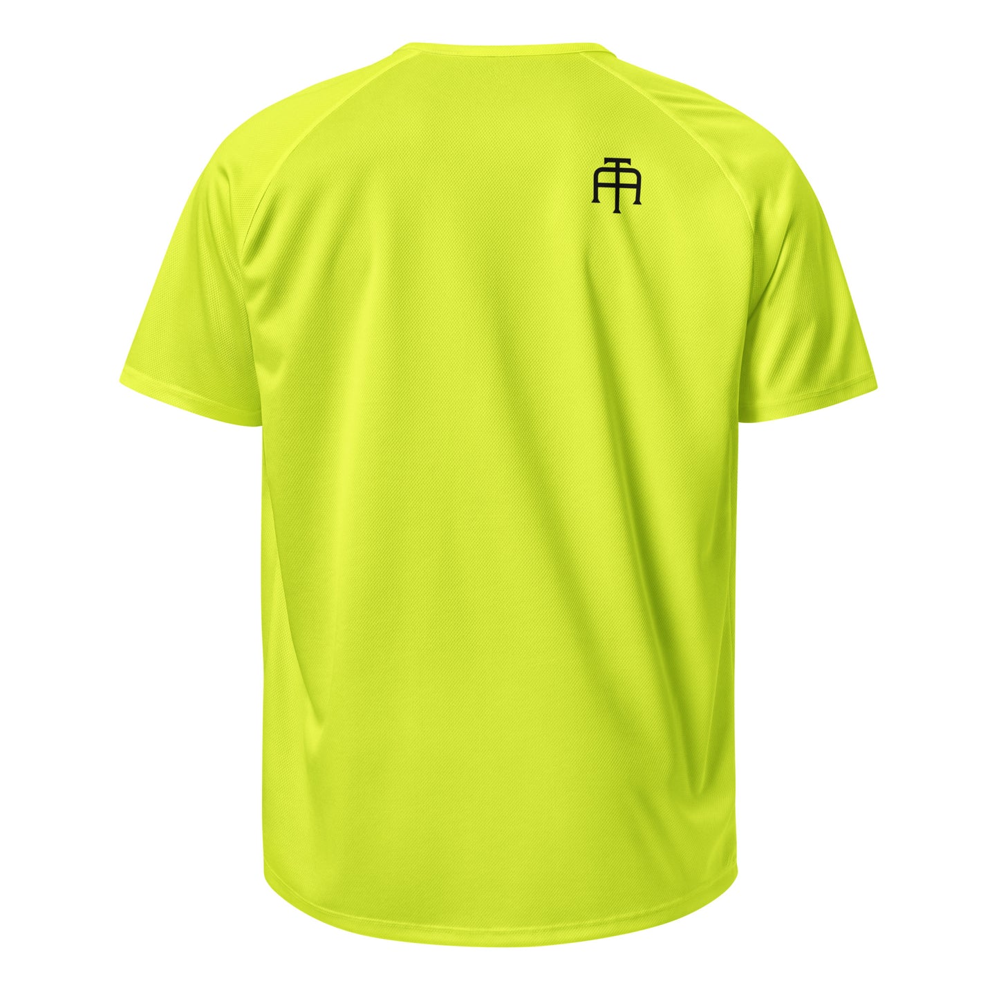 Unisex breathable SWITCH/ON Edition performance apparel mesh jersey in safety yellow | SWITCH/ON | An Athlete Trains