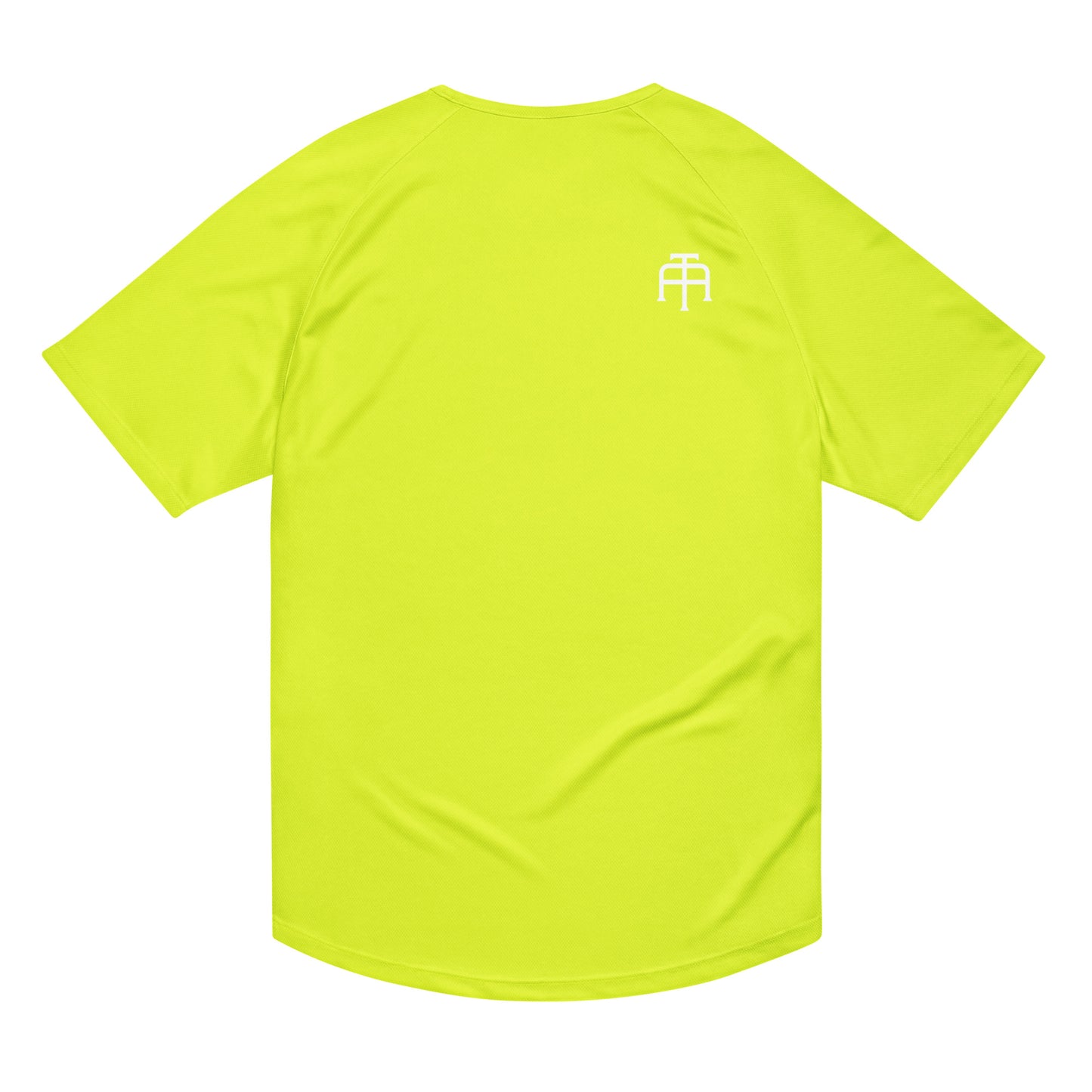 Unisex breathable SWITCH/ON Edition performance apparel mesh jersey in safety yellow | SWITCH/ON | An Athlete Trains