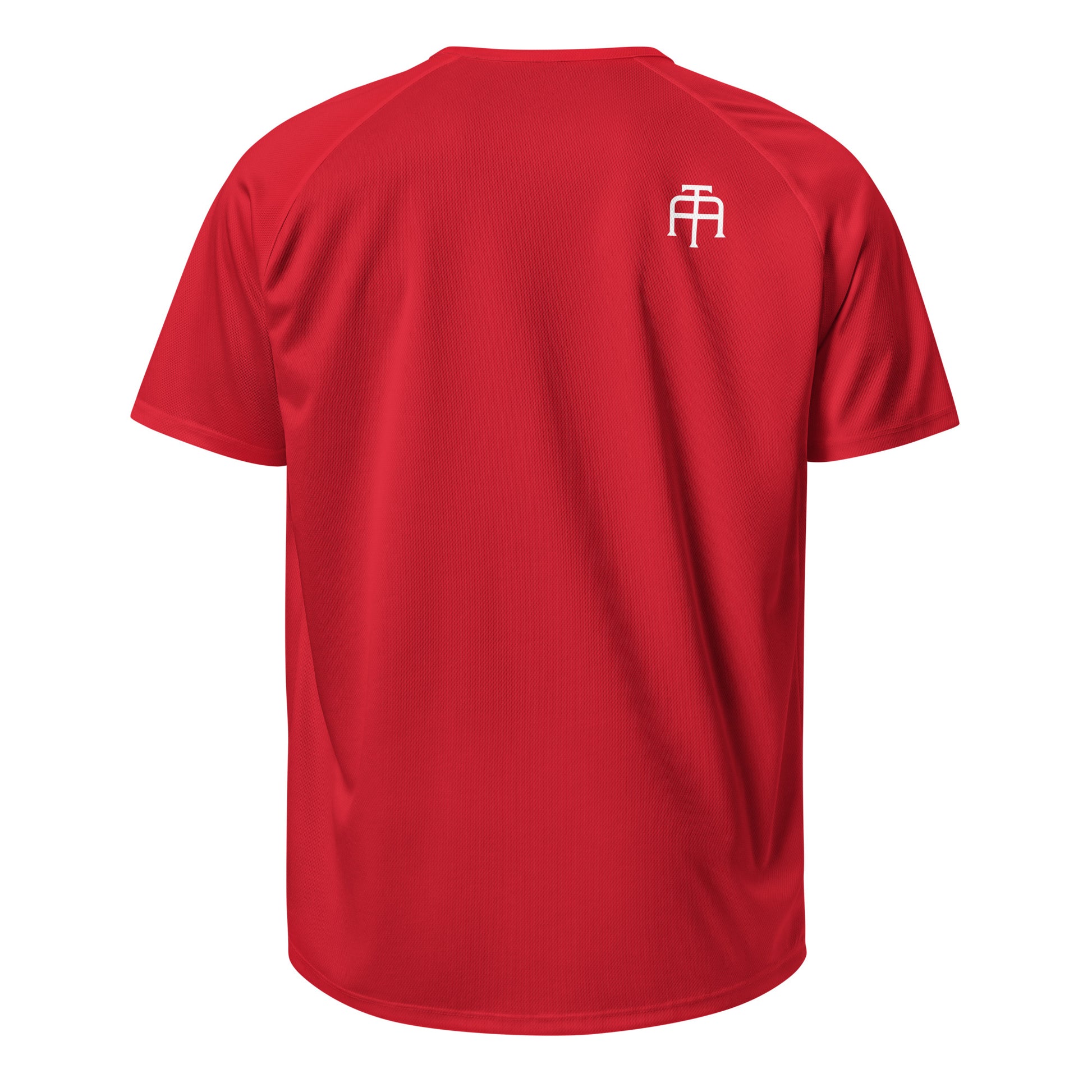 Unisex breathable SWITCH/ON Edition performance apparel mesh jersey in red | SWITCH/ON | An Athlete Trains