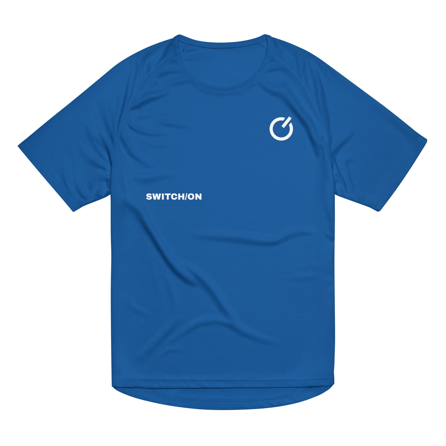 Unisex breathable SWITCH/ON Edition performance apparel mesh jersey in royal blue | SWITCH/ON | An Athlete Trains