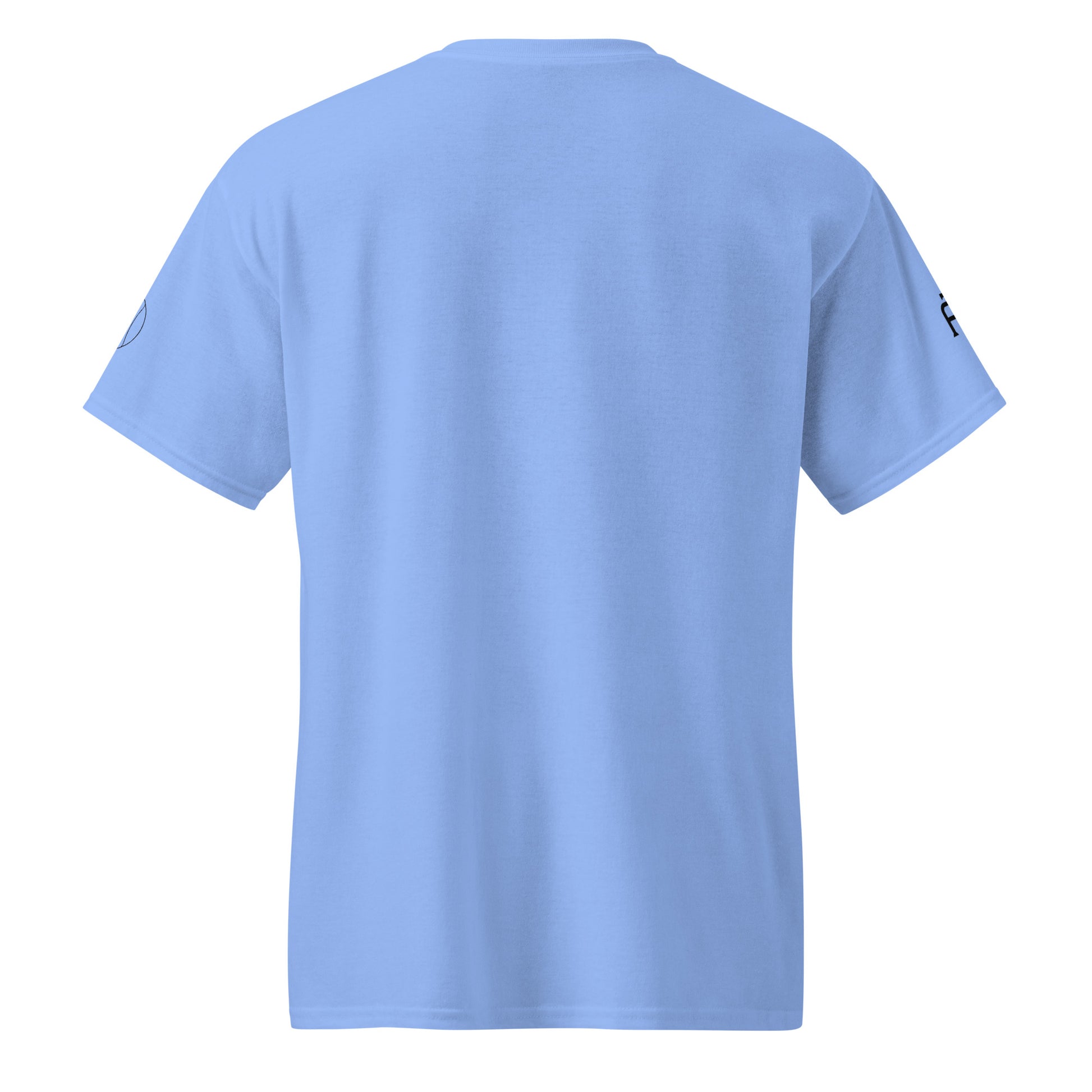 SWITCH/ON, unisex, moisture-wicking, training, activewear, dryblend t-shirt in Carolina blue with black edition tennis logo - An Athlete Trains