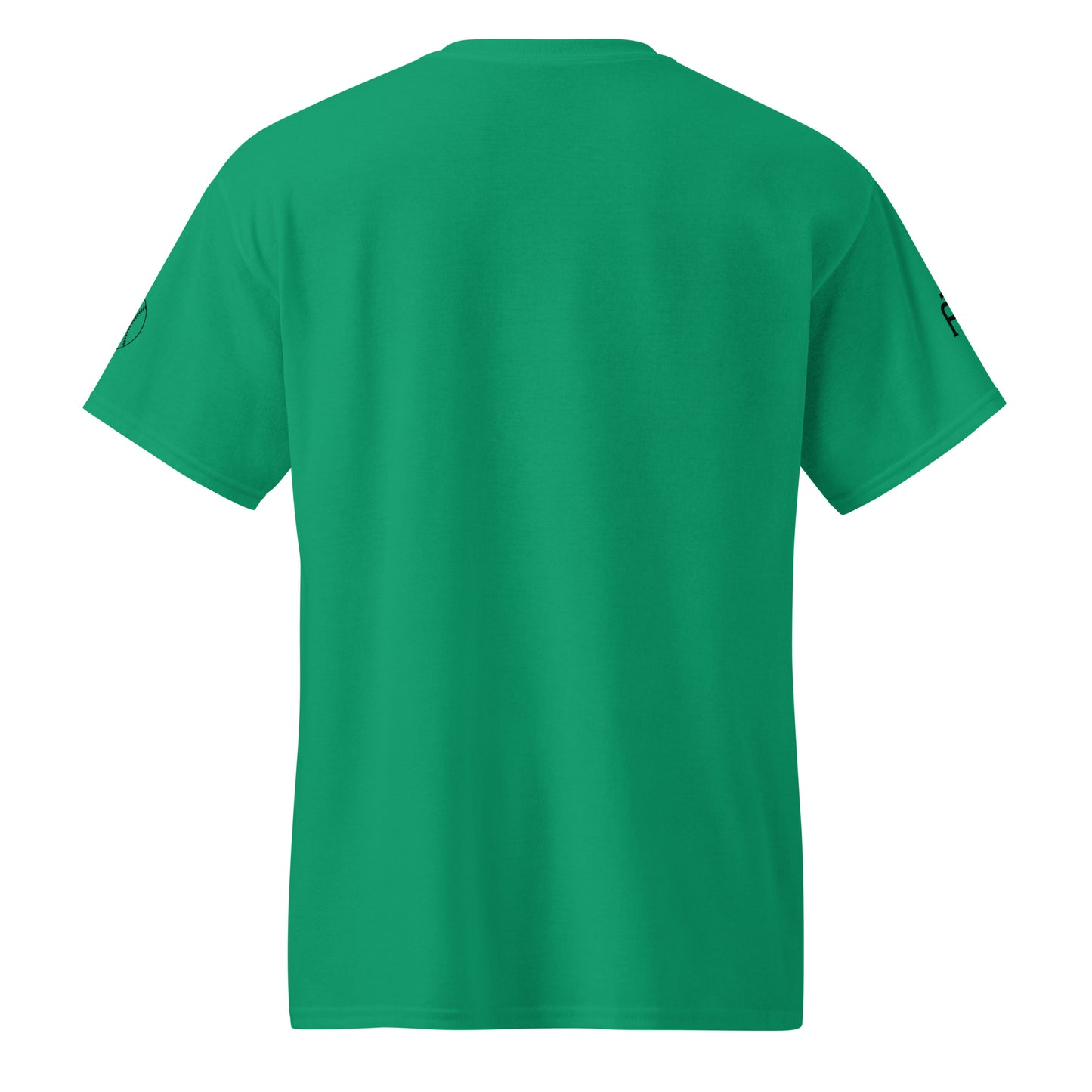 SWITCH/ON, unisex, moisture-wicking, training, activewear, dryblend t-shirt in Kelly green and black edition baseball logo - An Athlete Trains