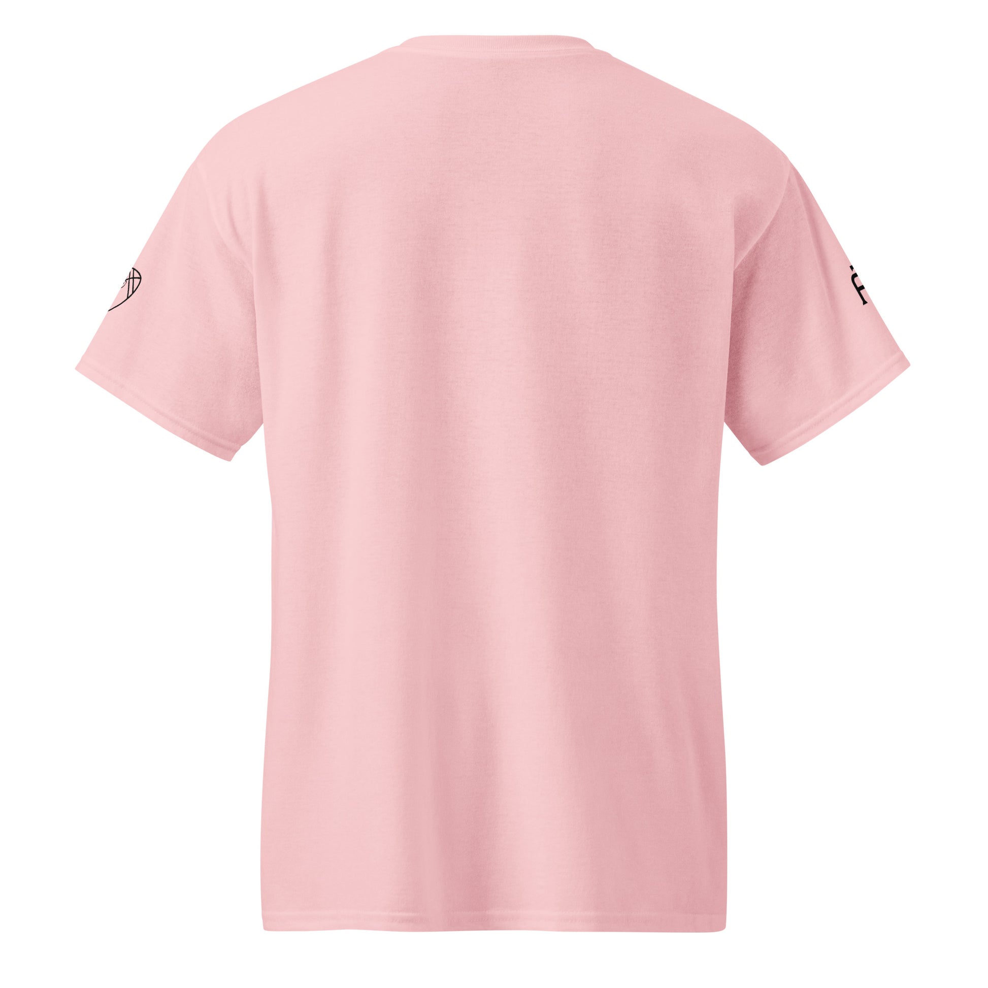 SWITCH/ON, unisex, moisture-wicking, training, activewear, dryblend t-shirt in pink with black edition football logo - An Athlete Trains