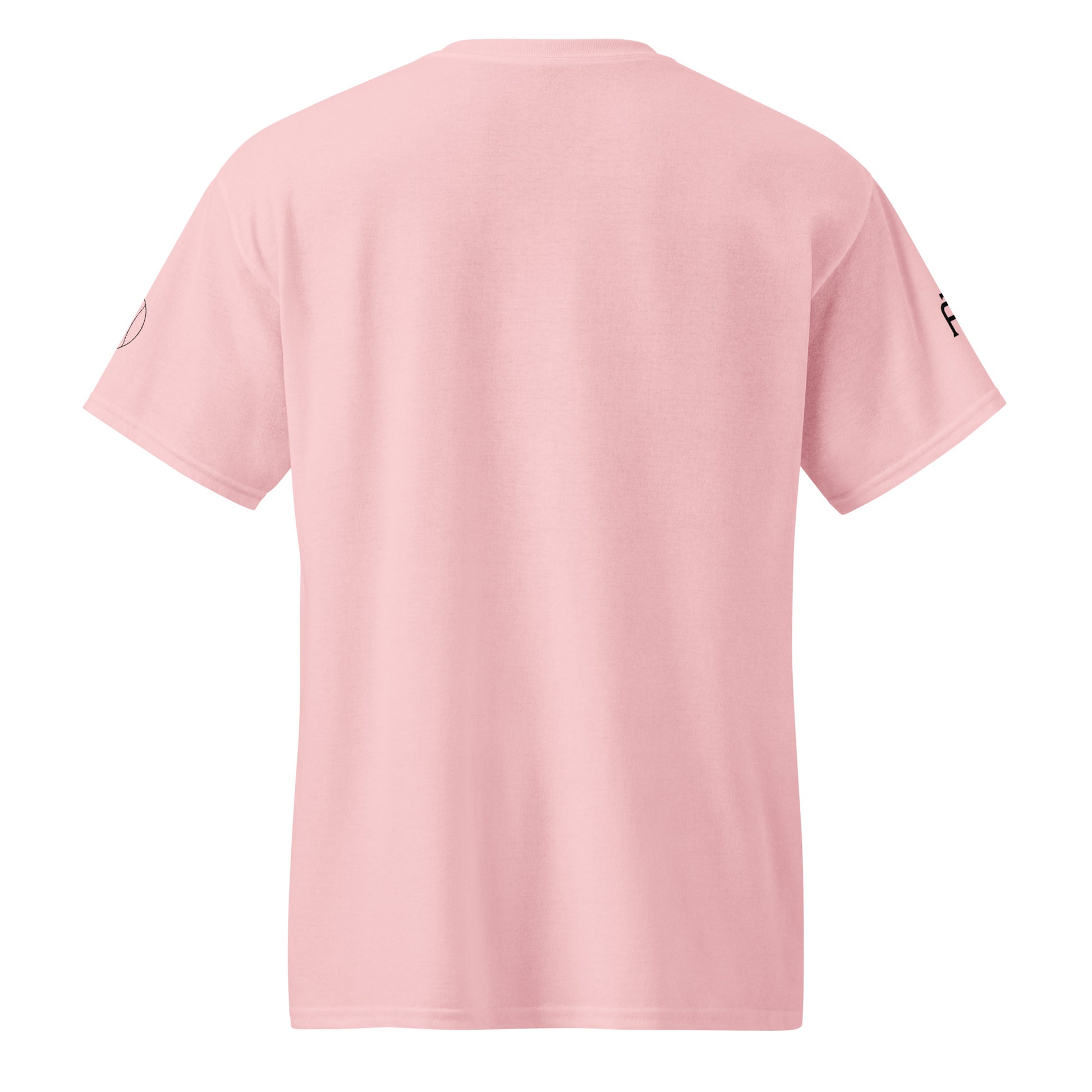 SWITCH/ON, unisex, moisture-wicking, training, activewear, dryblend t-shirt in pink with black edition tennis logo - An Athlete Trains