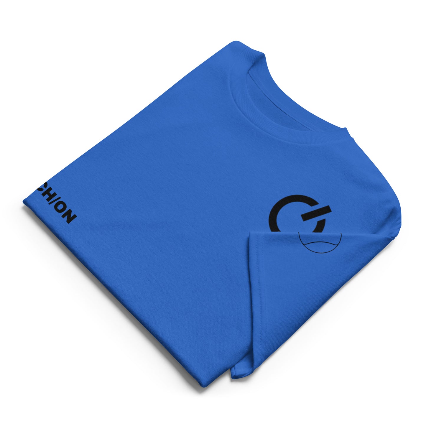 SWITCH/ON, unisex, moisture-wicking, training, activewear, dryblend t-shirt in royal blue with black edition tennis logo - An Athlete Trains