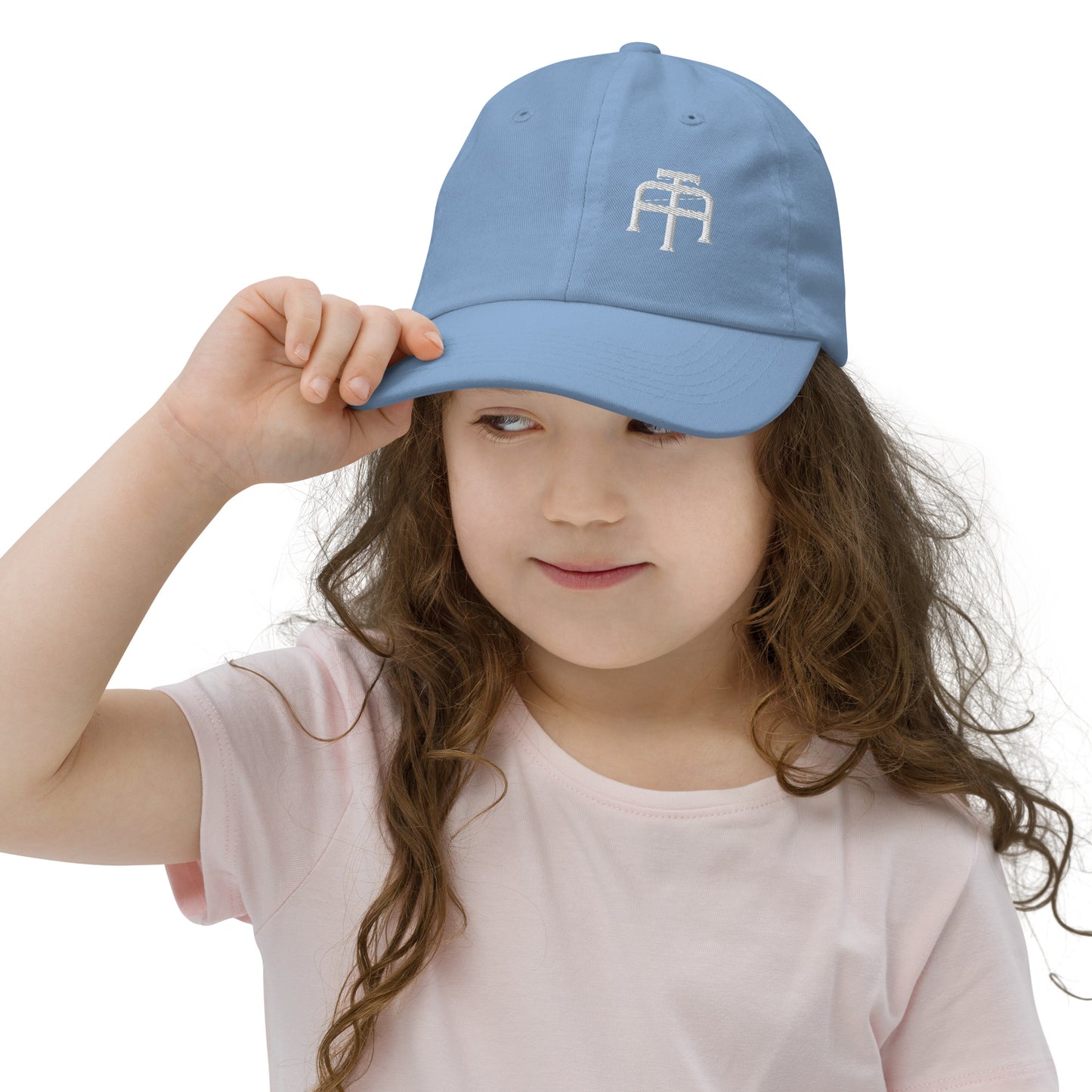 An Athlete Trains Youth baseball cap