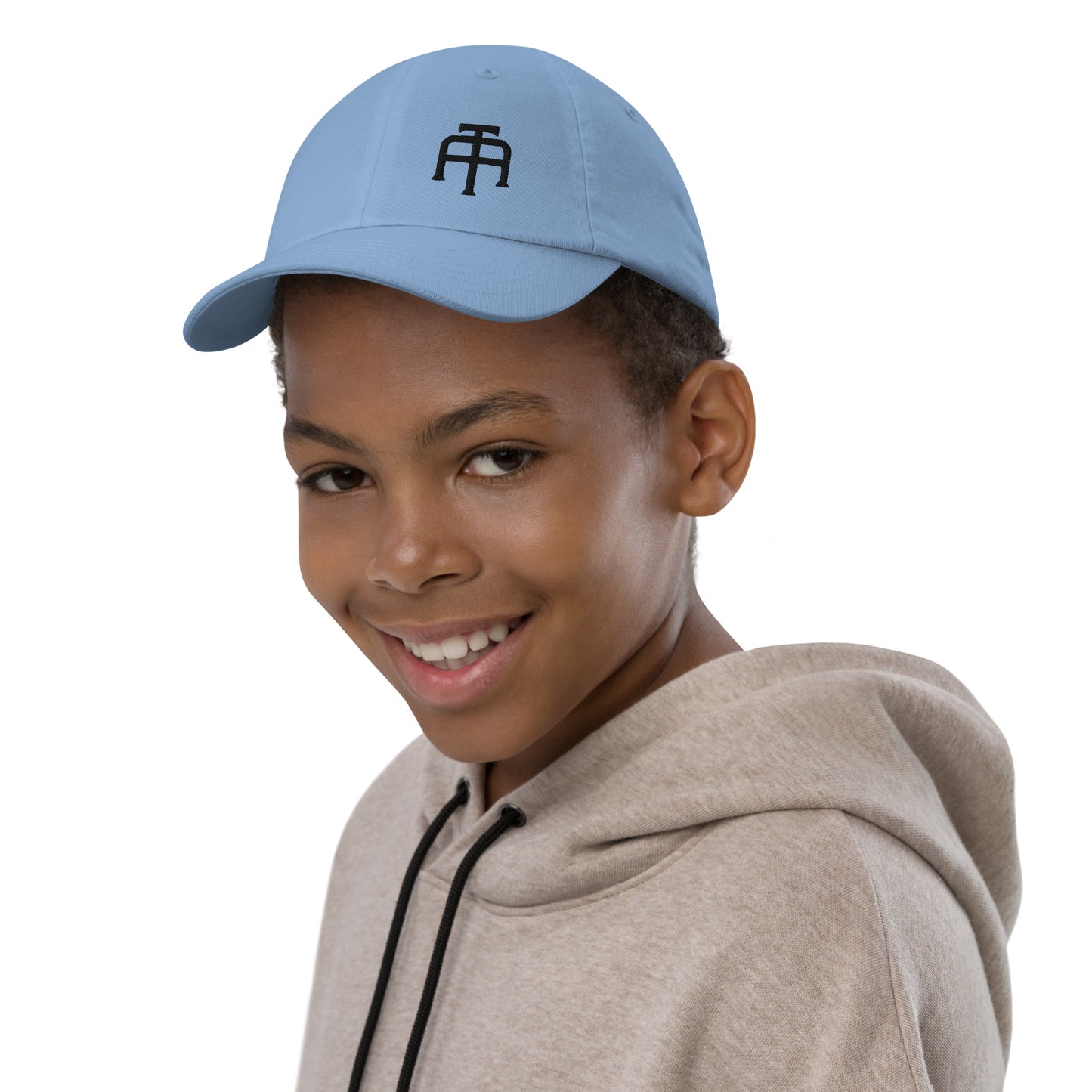 An Athlete Trains Youth baseball cap