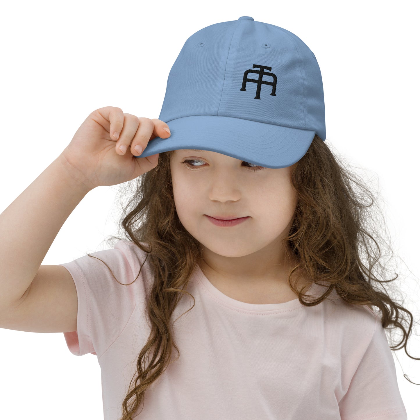 An Athlete Trains Youth baseball cap