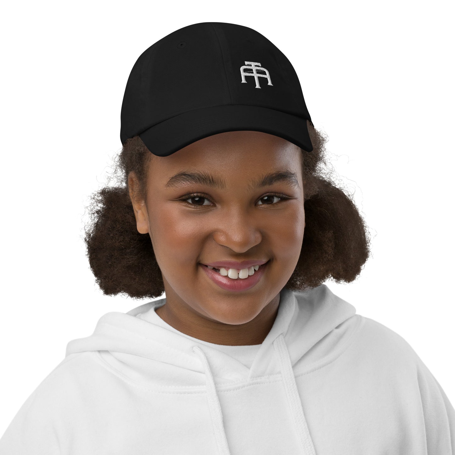 An Athlete Trains Youth baseball cap