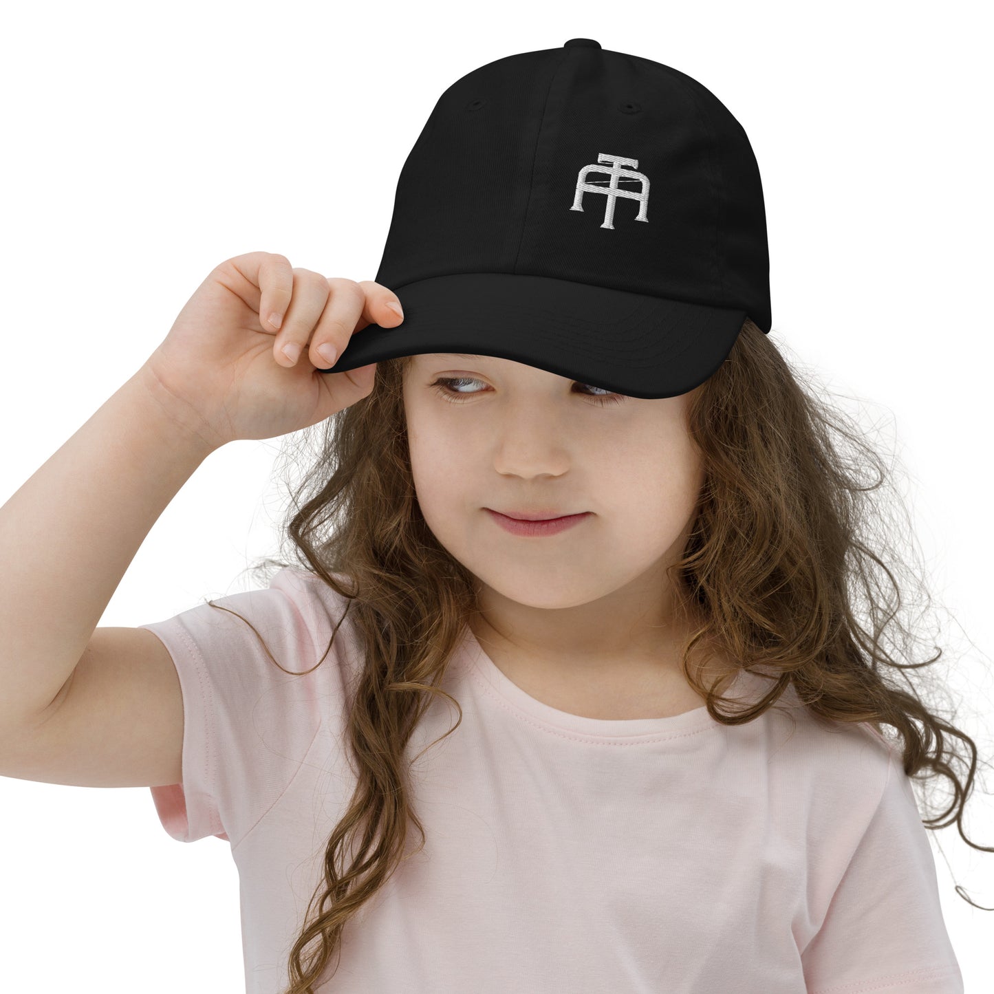 An Athlete Trains Youth baseball cap