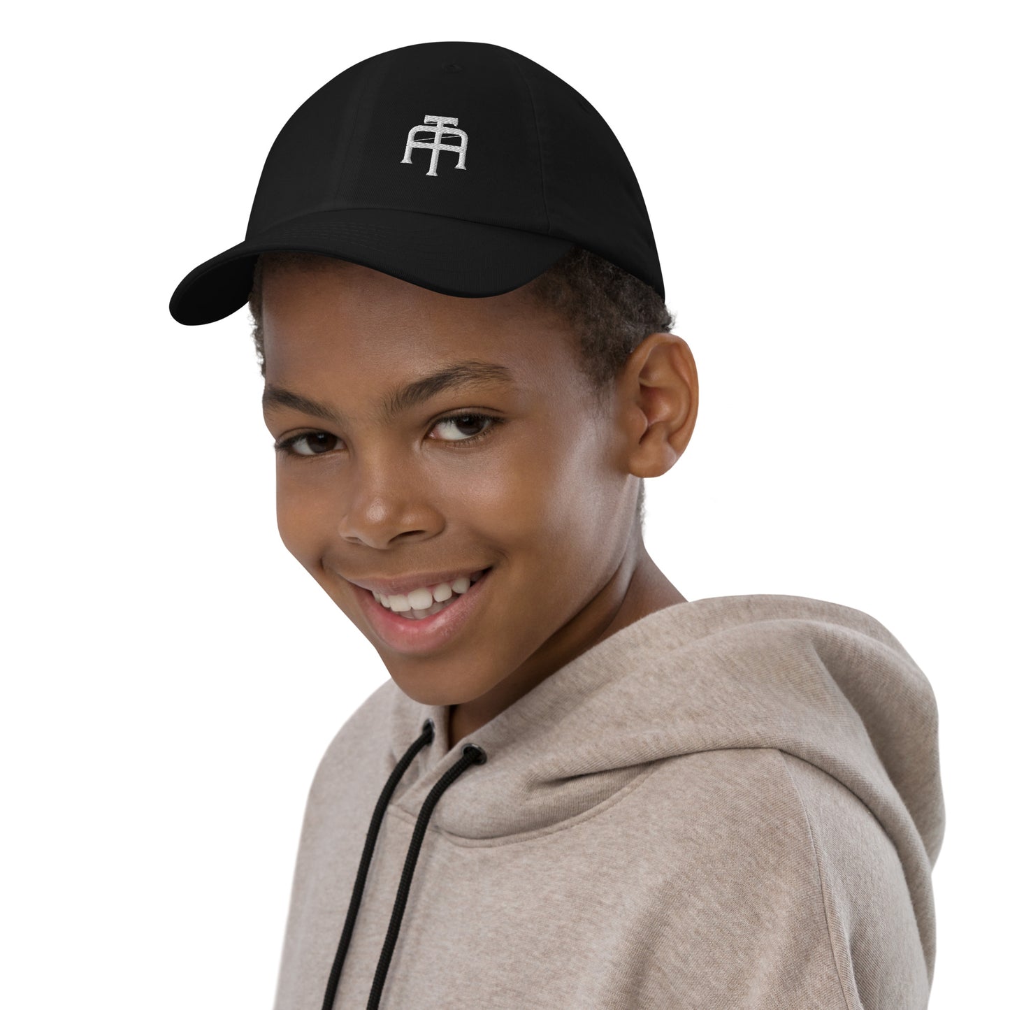 An Athlete Trains Youth baseball cap