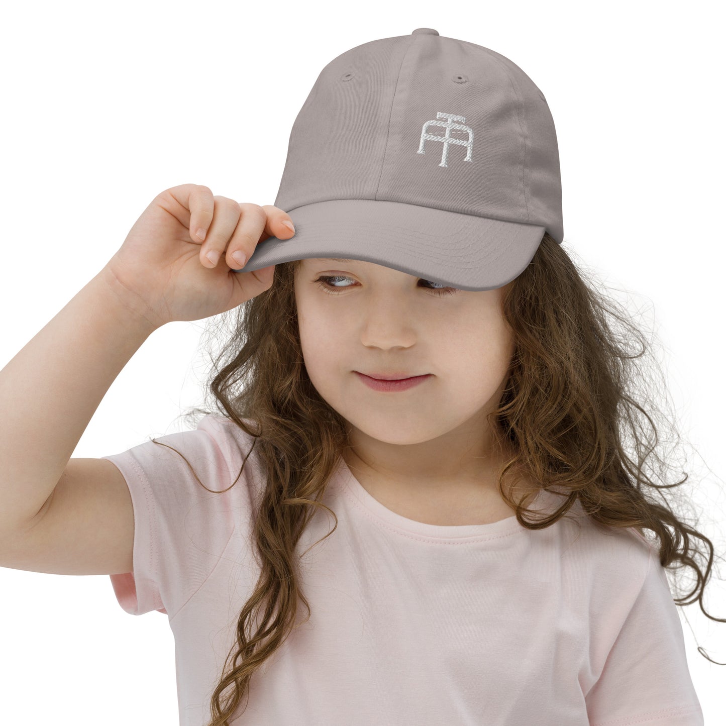 An Athlete Trains Youth baseball cap