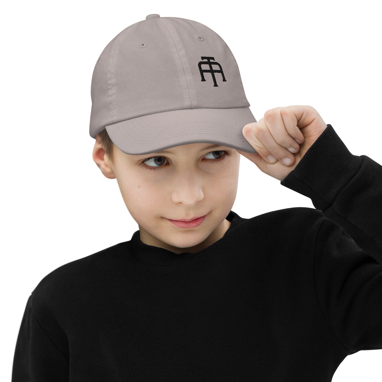 An Athlete Trains Youth baseball cap