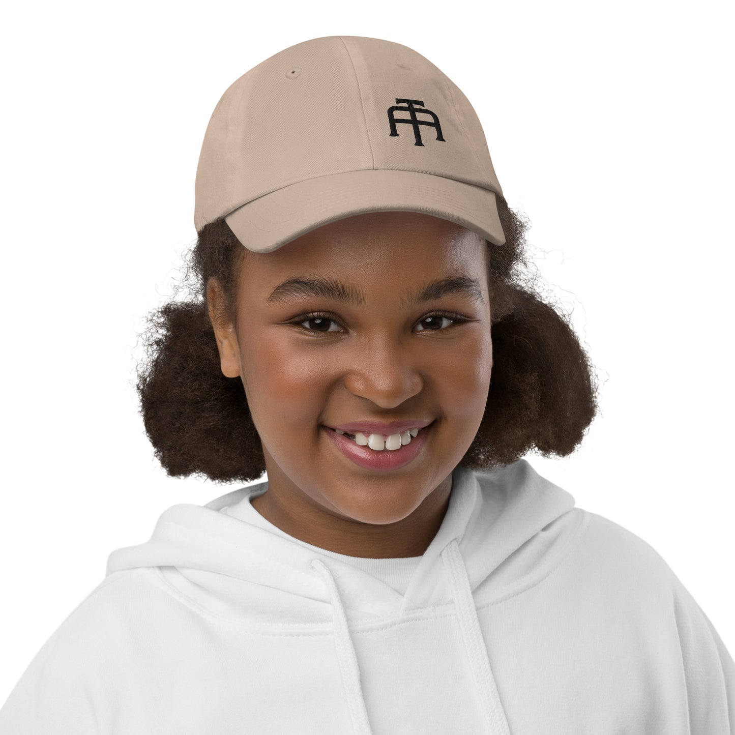 An Athlete Trains Youth baseball cap