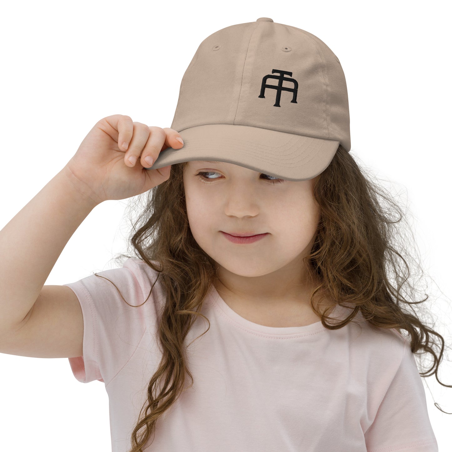 An Athlete Trains Youth baseball cap