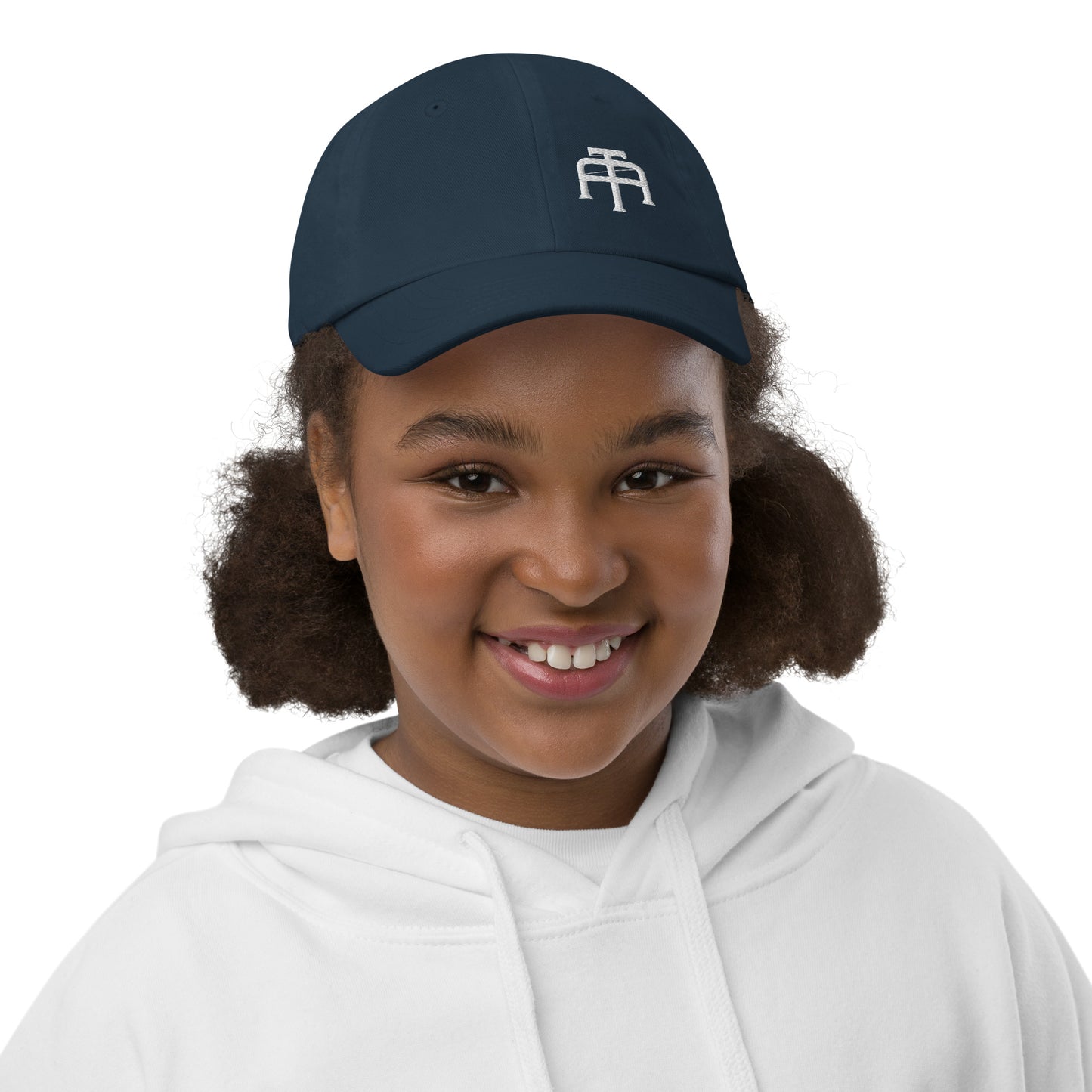 An Athlete Trains Youth baseball cap