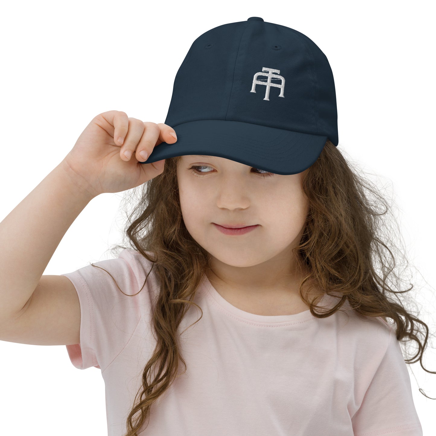 An Athlete Trains Youth baseball cap