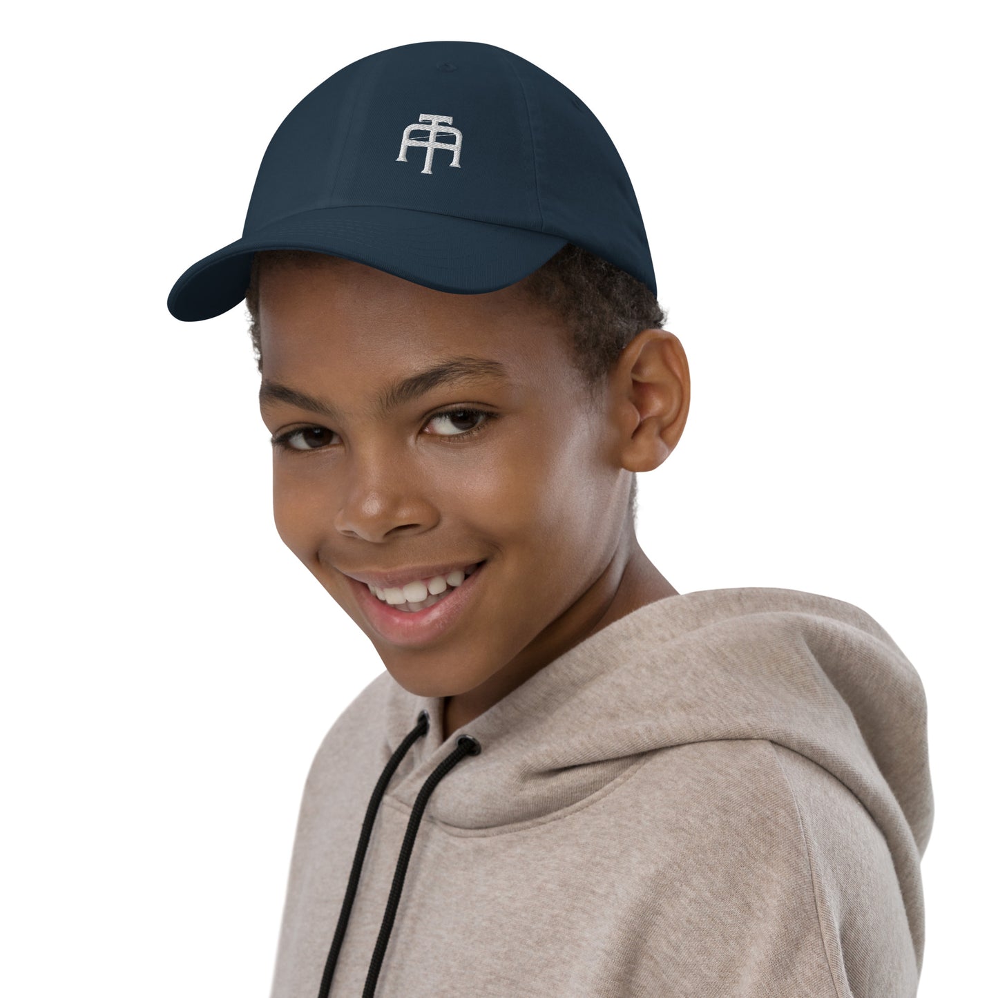 An Athlete Trains Youth baseball cap