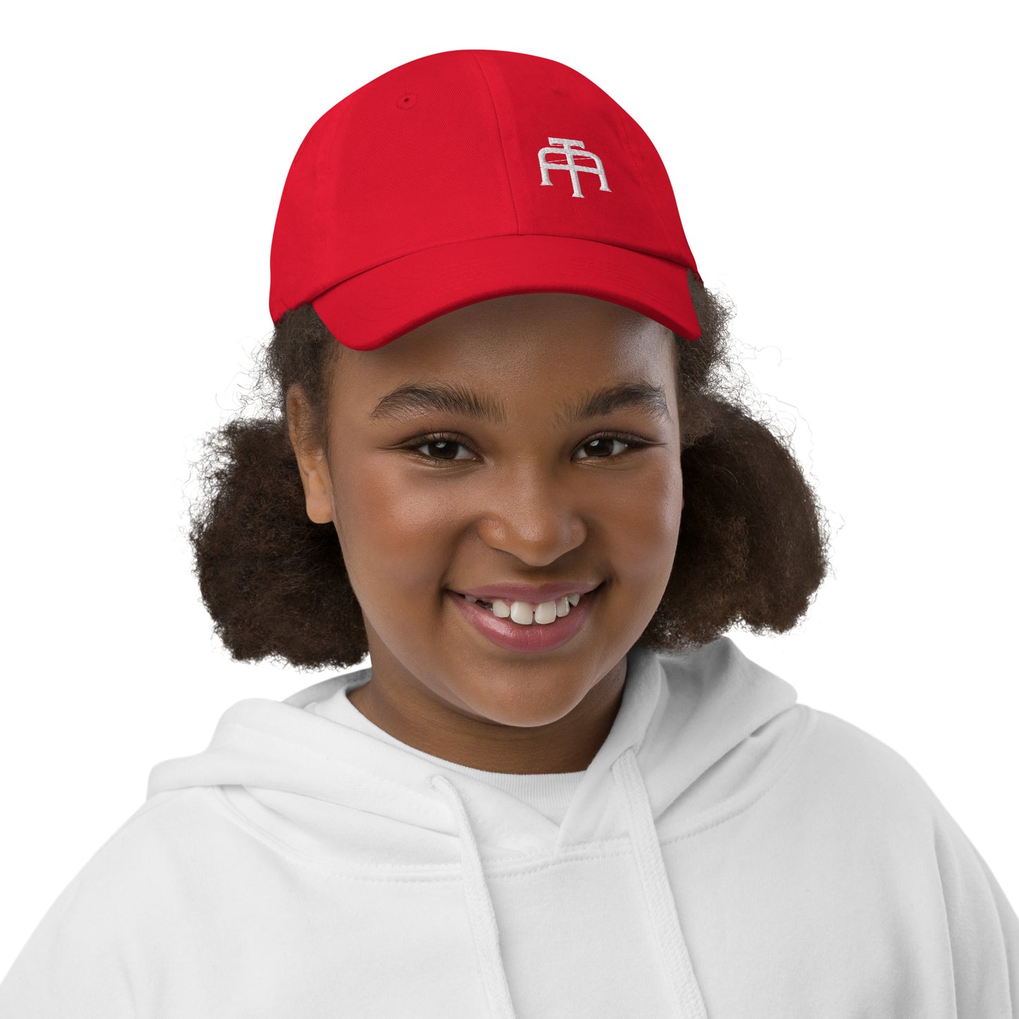 An Athlete Trains Youth baseball cap