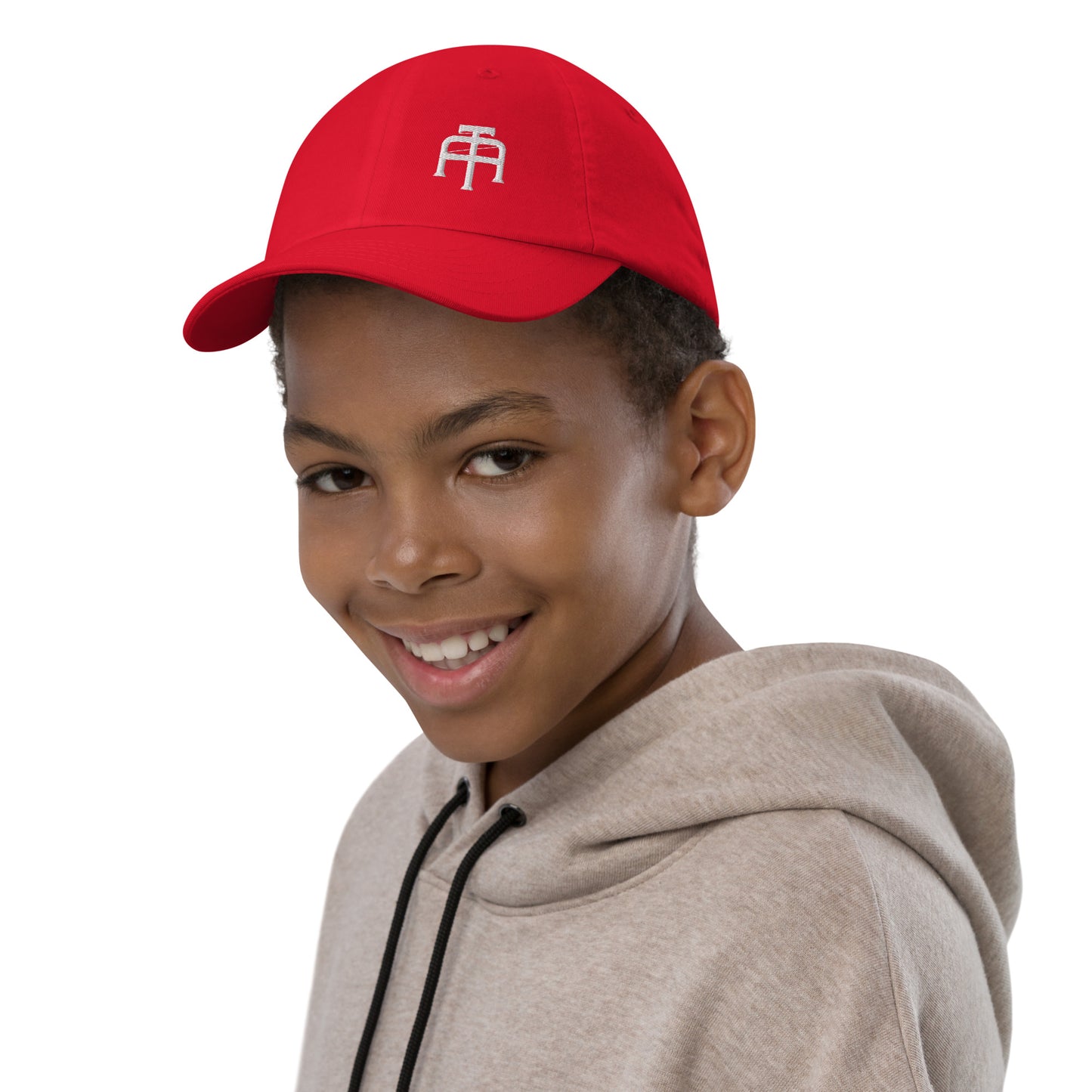 An Athlete Trains Youth baseball cap