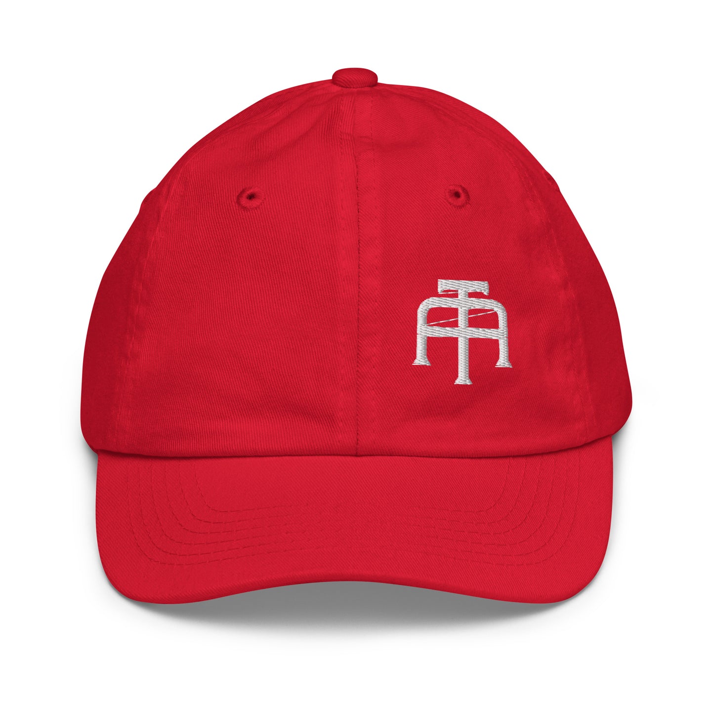 An Athlete Trains Youth baseball cap