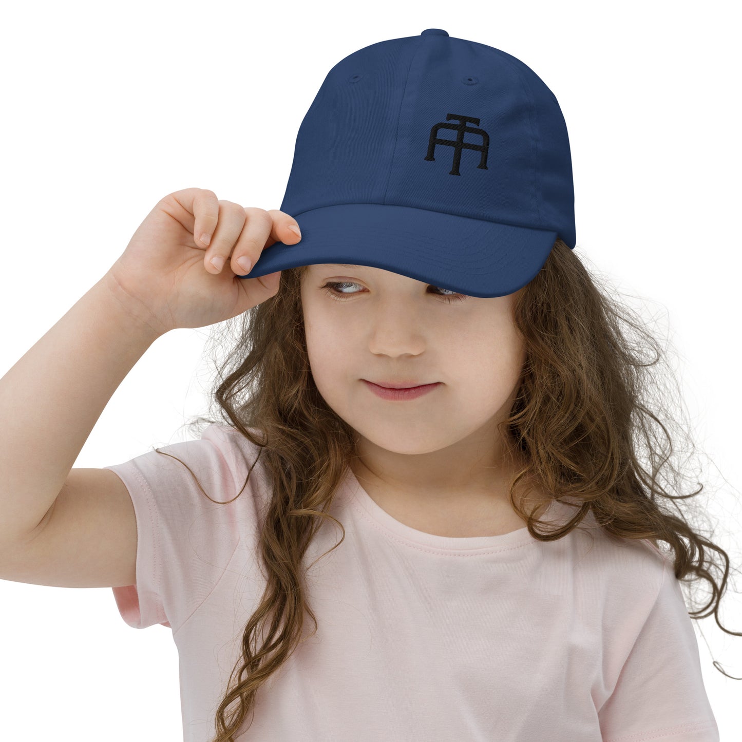 An Athlete Trains Youth baseball cap