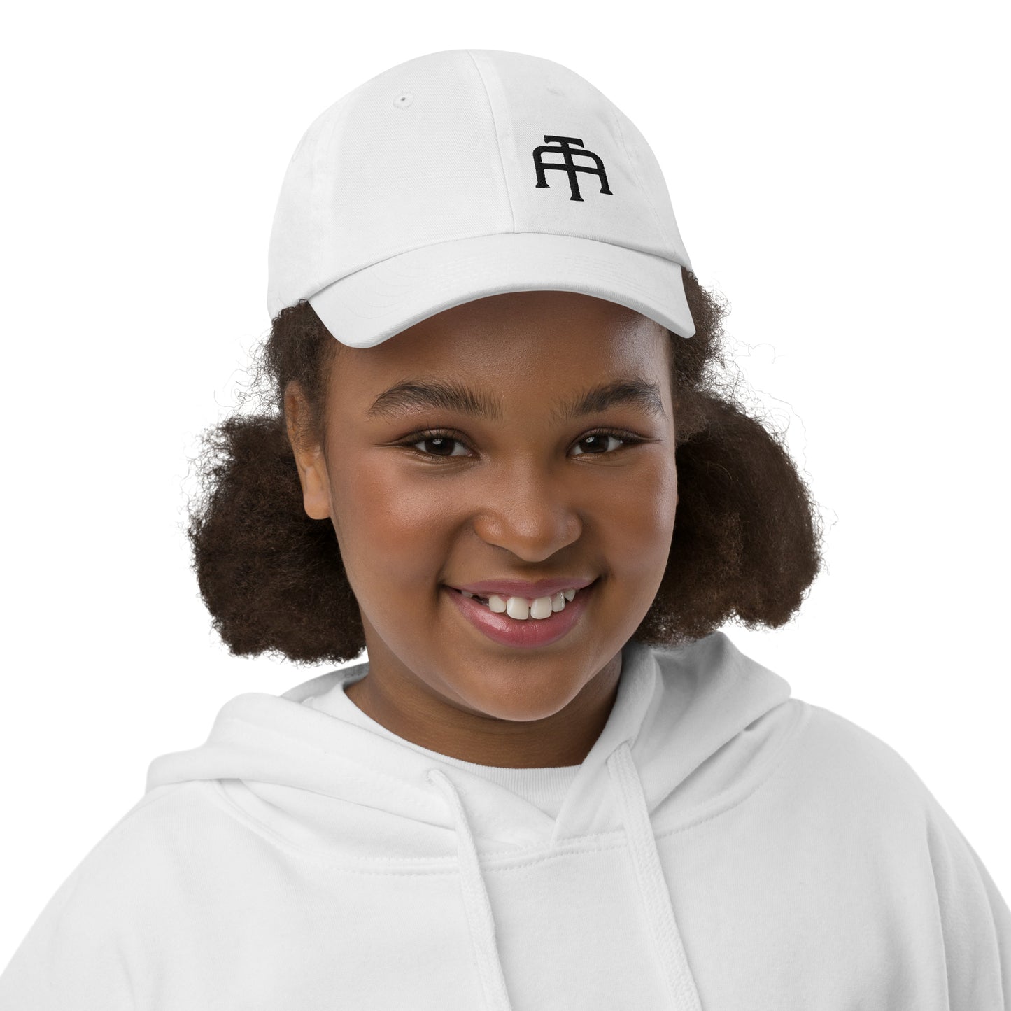 An Athlete Trains Youth baseball cap