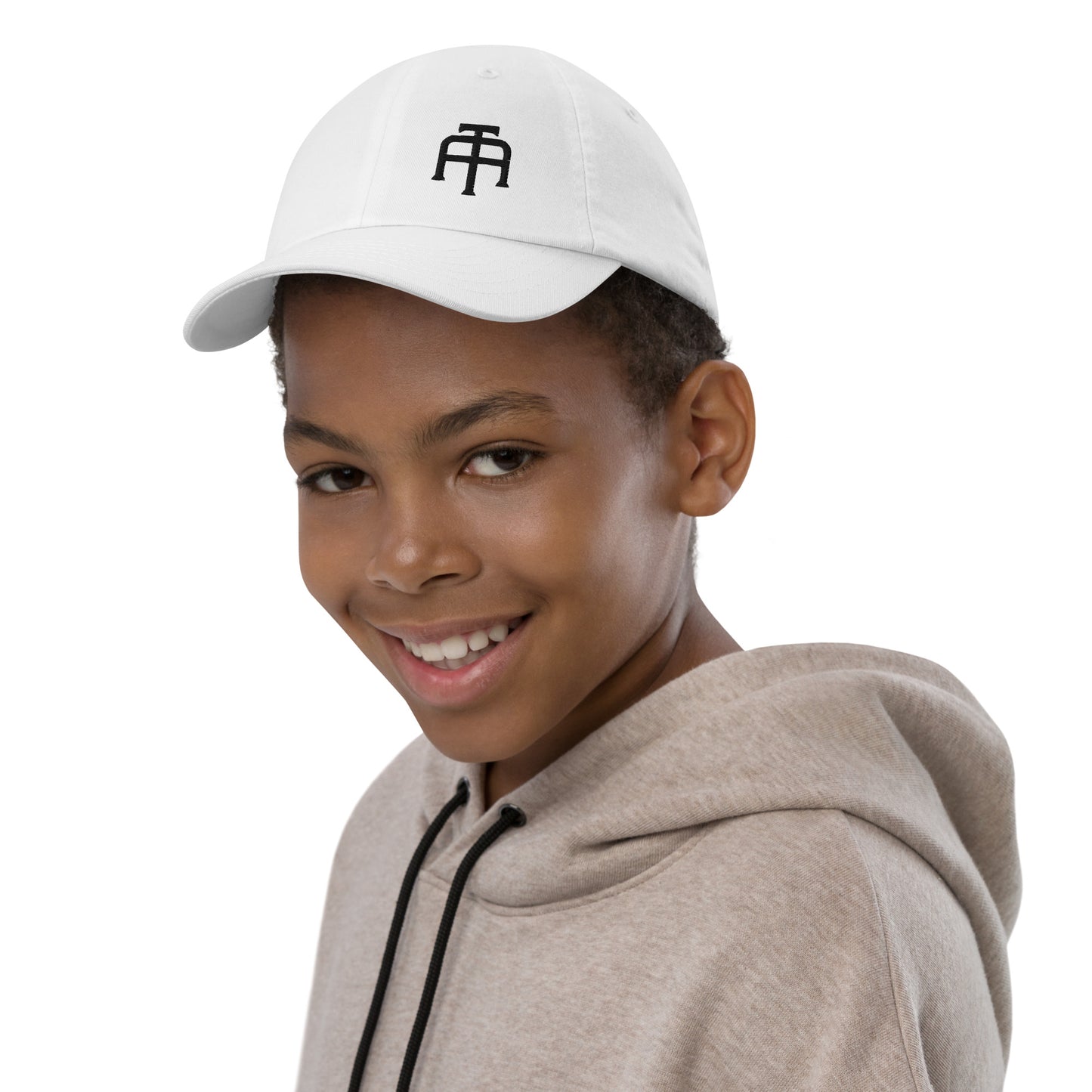 An Athlete Trains Youth baseball cap