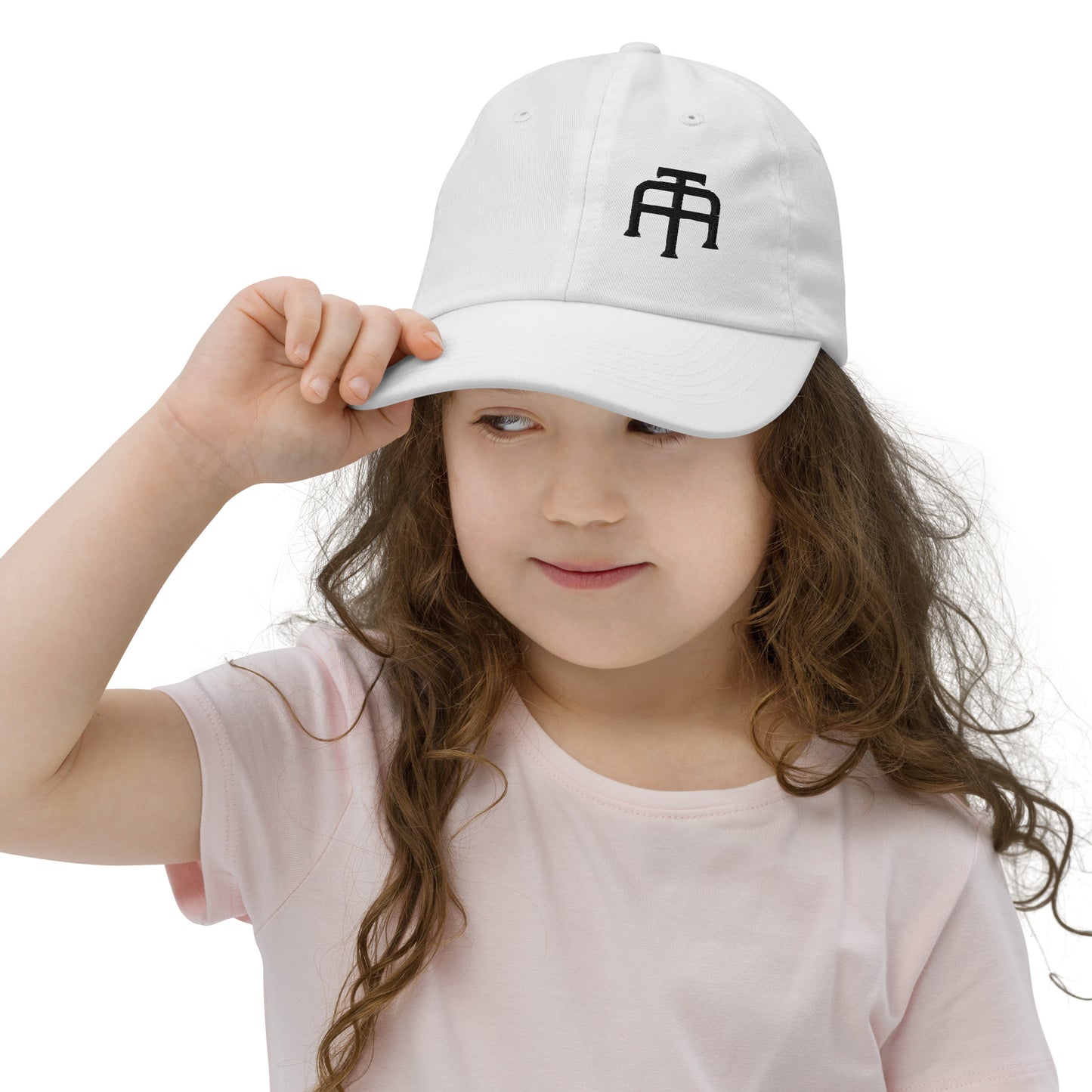 An Athlete Trains Youth baseball cap